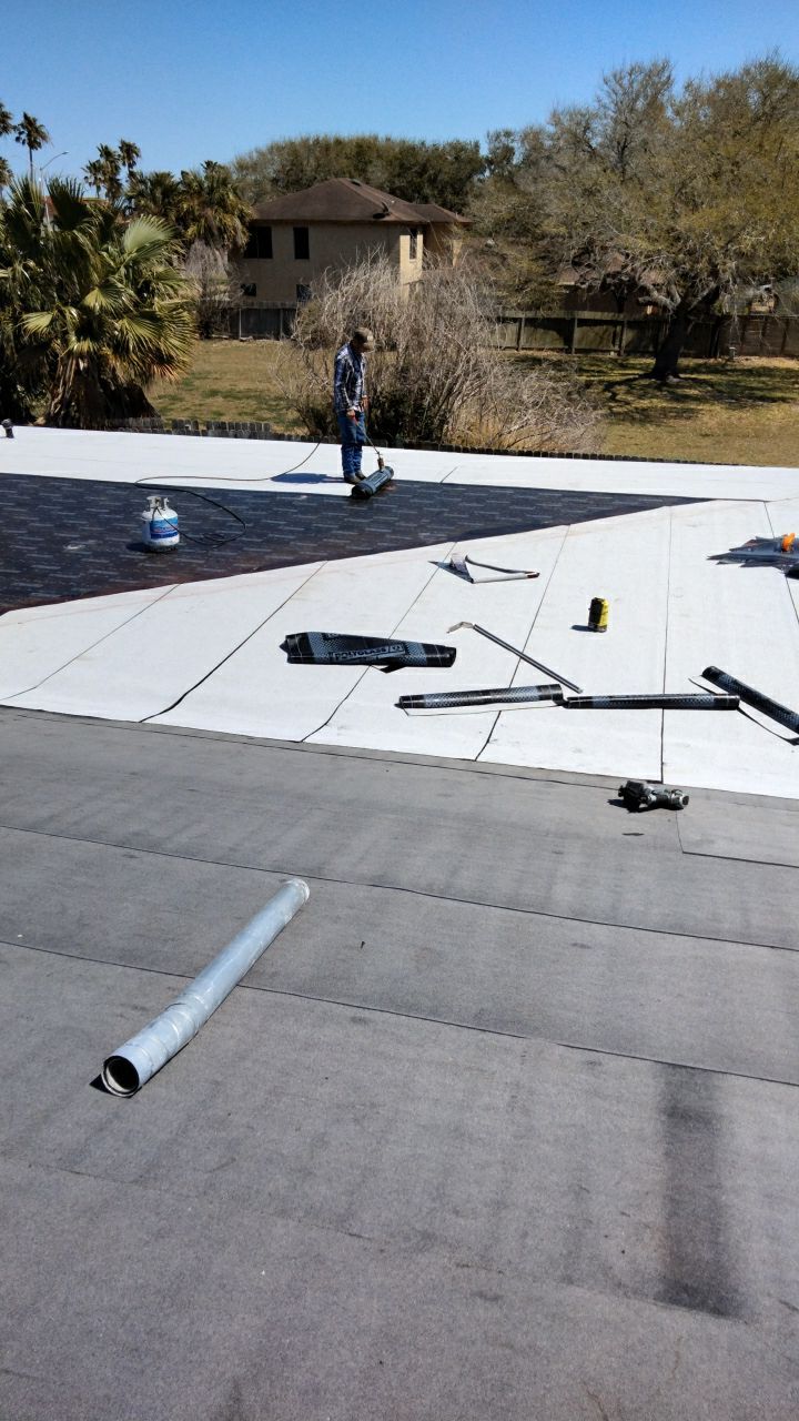 Waterfront Torch-Down by Bayfront Roofing and Construction