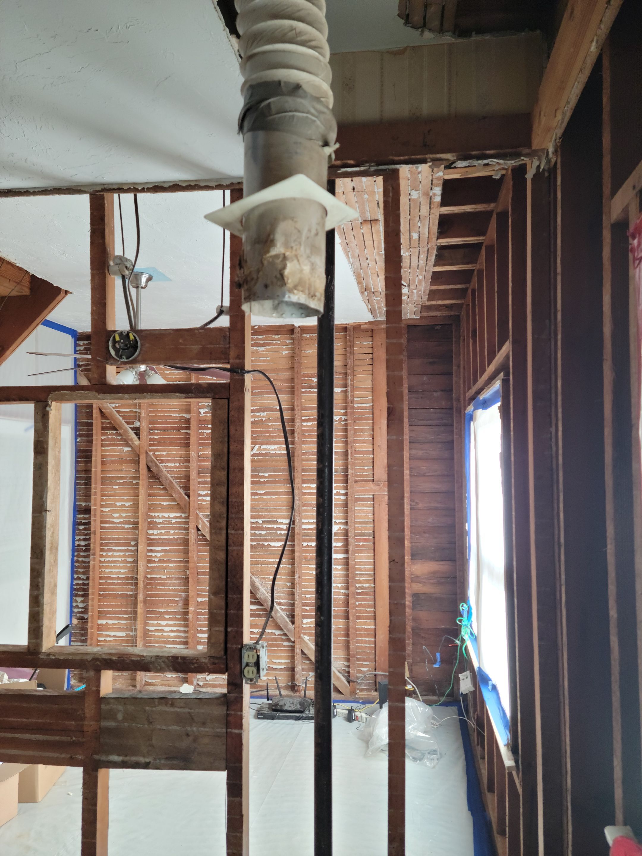 Knob & Tube replacement, meter/main upgrade by Peach Electric Inc