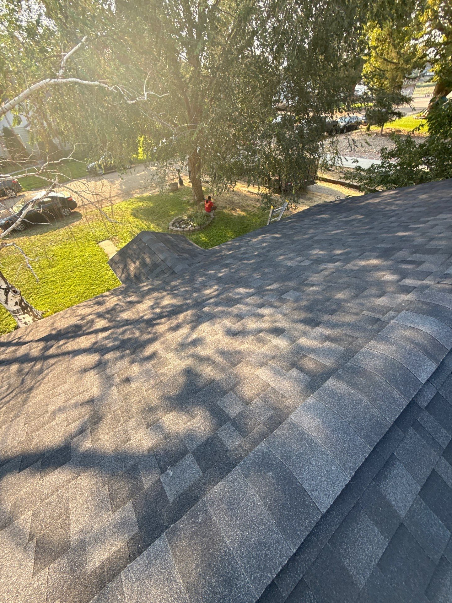 Parma Residential Roof Replacement with Gray Architectural Shingles by Olive Roofing