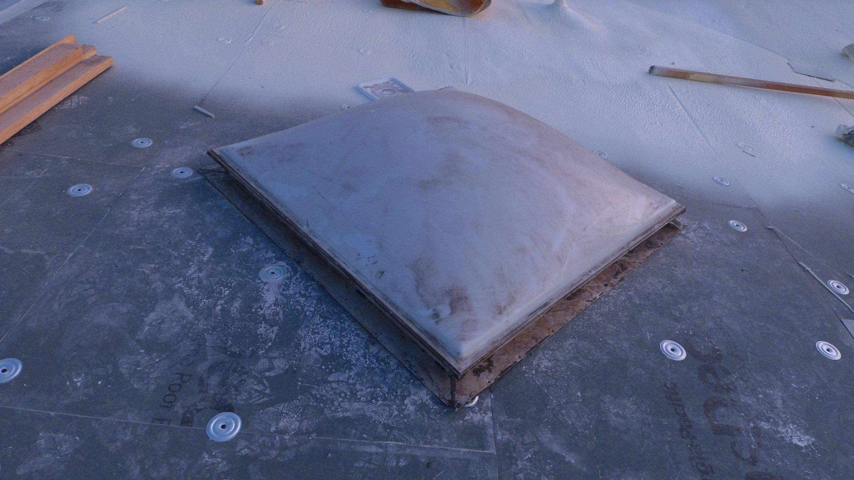 Spray foam and coatings using Conklin Benchmark/PUMA XL coatings and spray foam by Straight Edge Roofing Inc