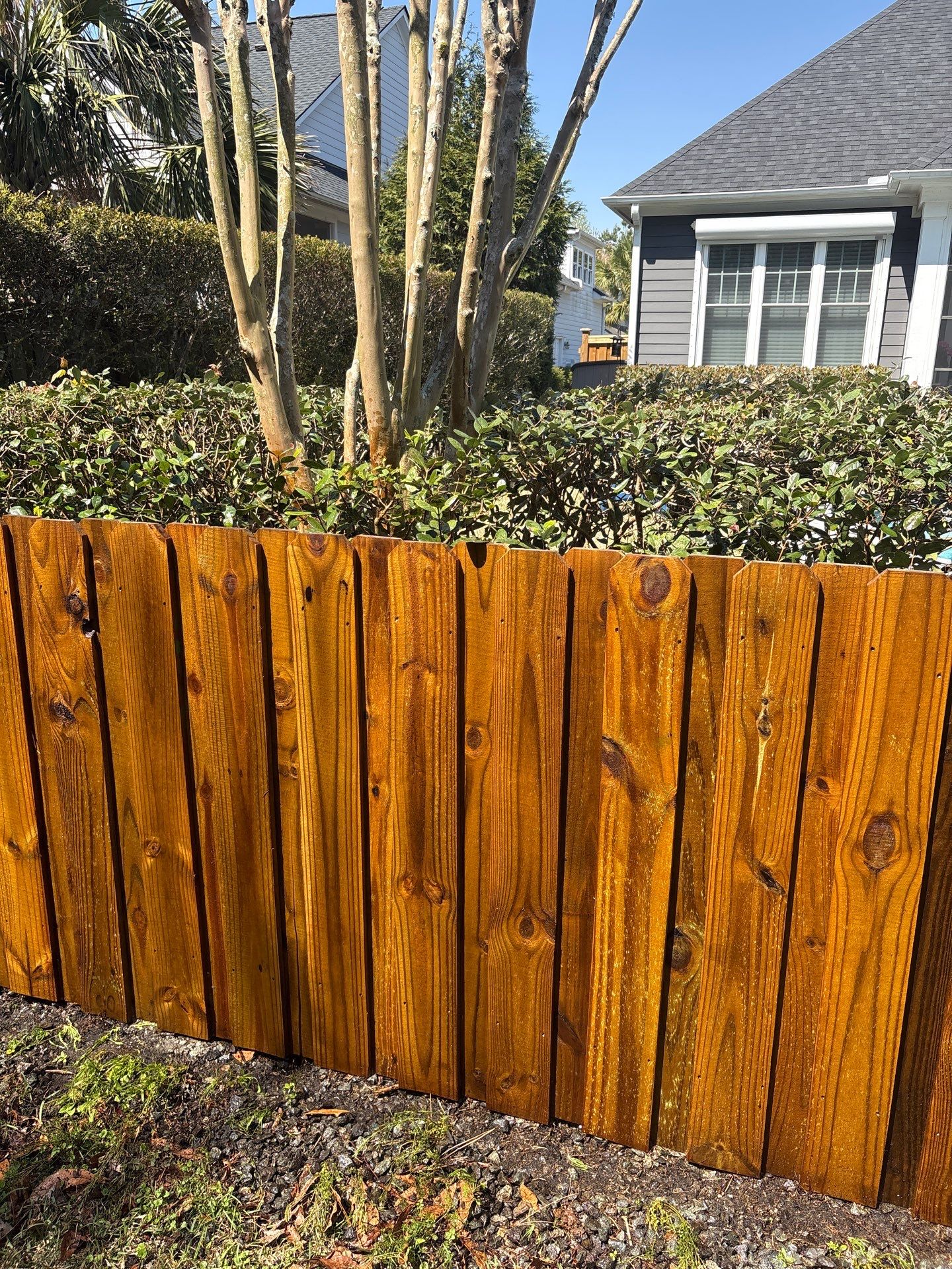 Fence using Wood Sealant by DuraSeal