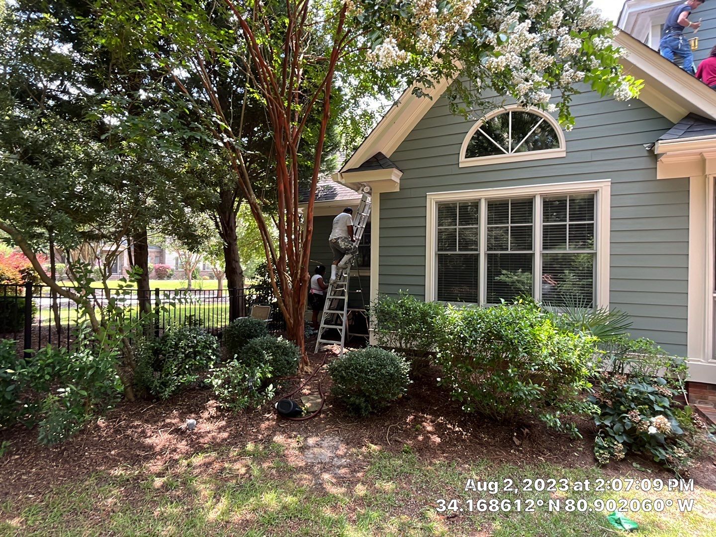 Exterior Trim Paint Project by Geaux 2 Guy, LLC