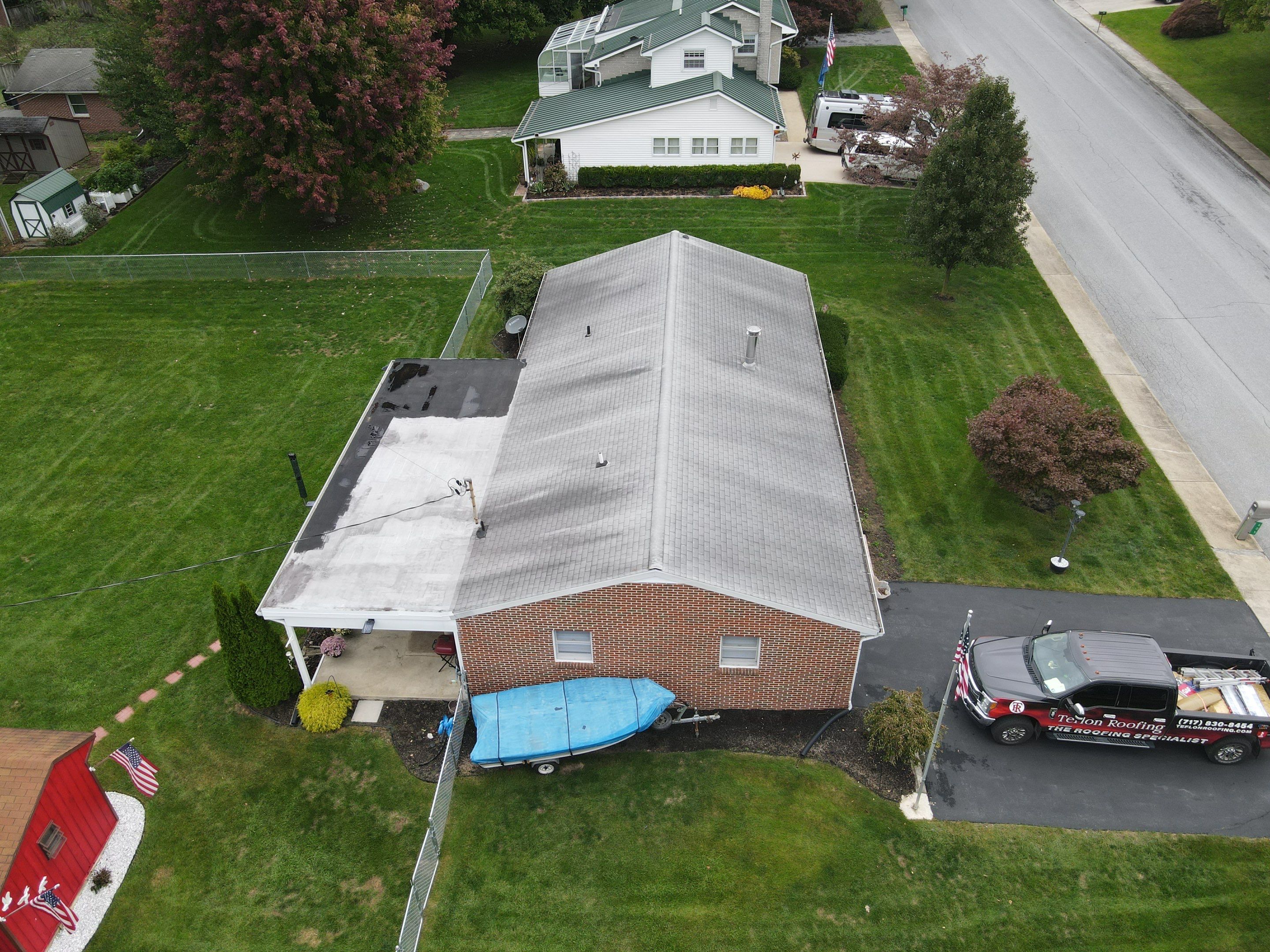 Gaf Hickory / Addition by Teflon Roofing