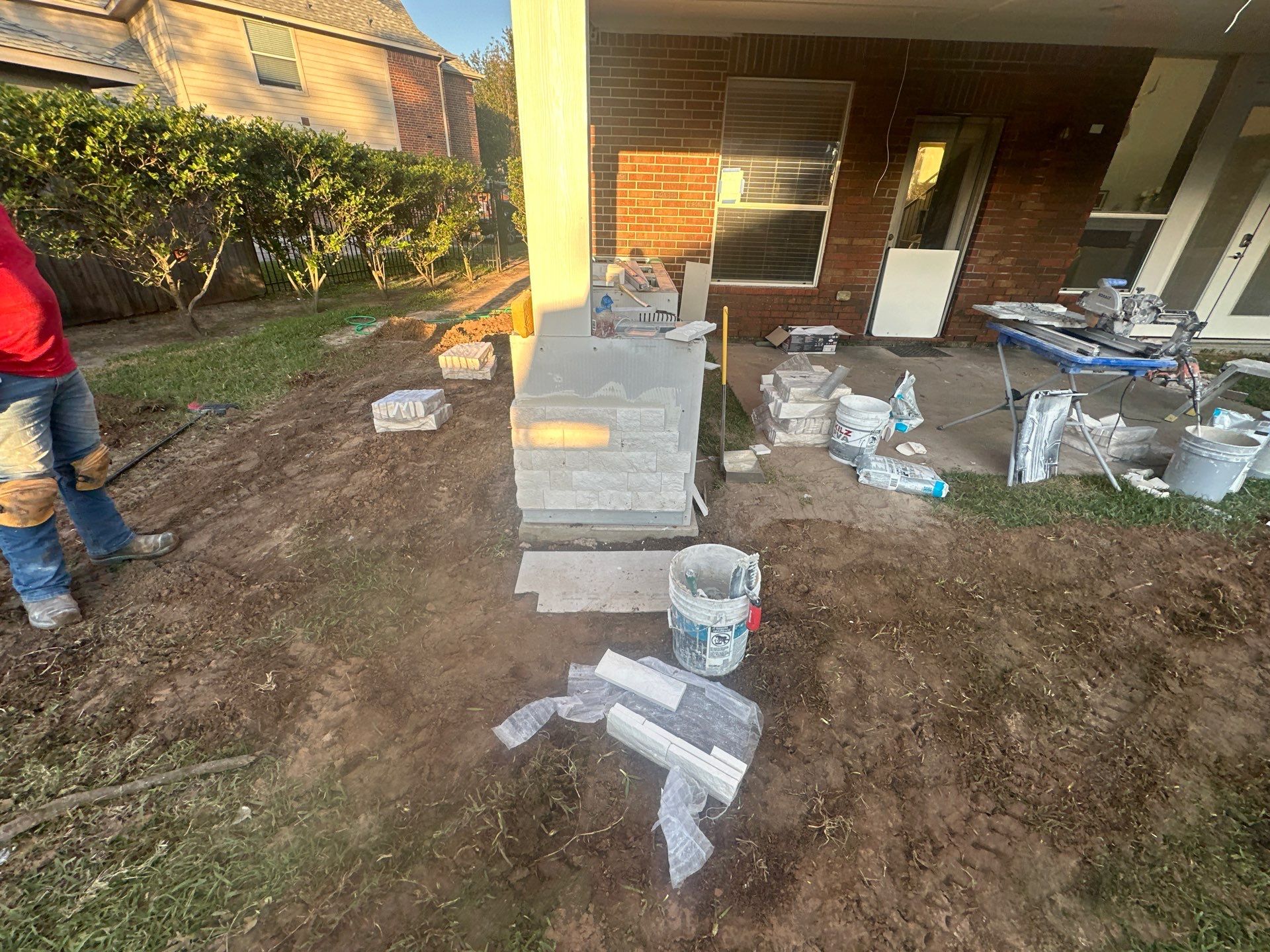 Covered Patio using Sophalx Crew by SophAlx LLC