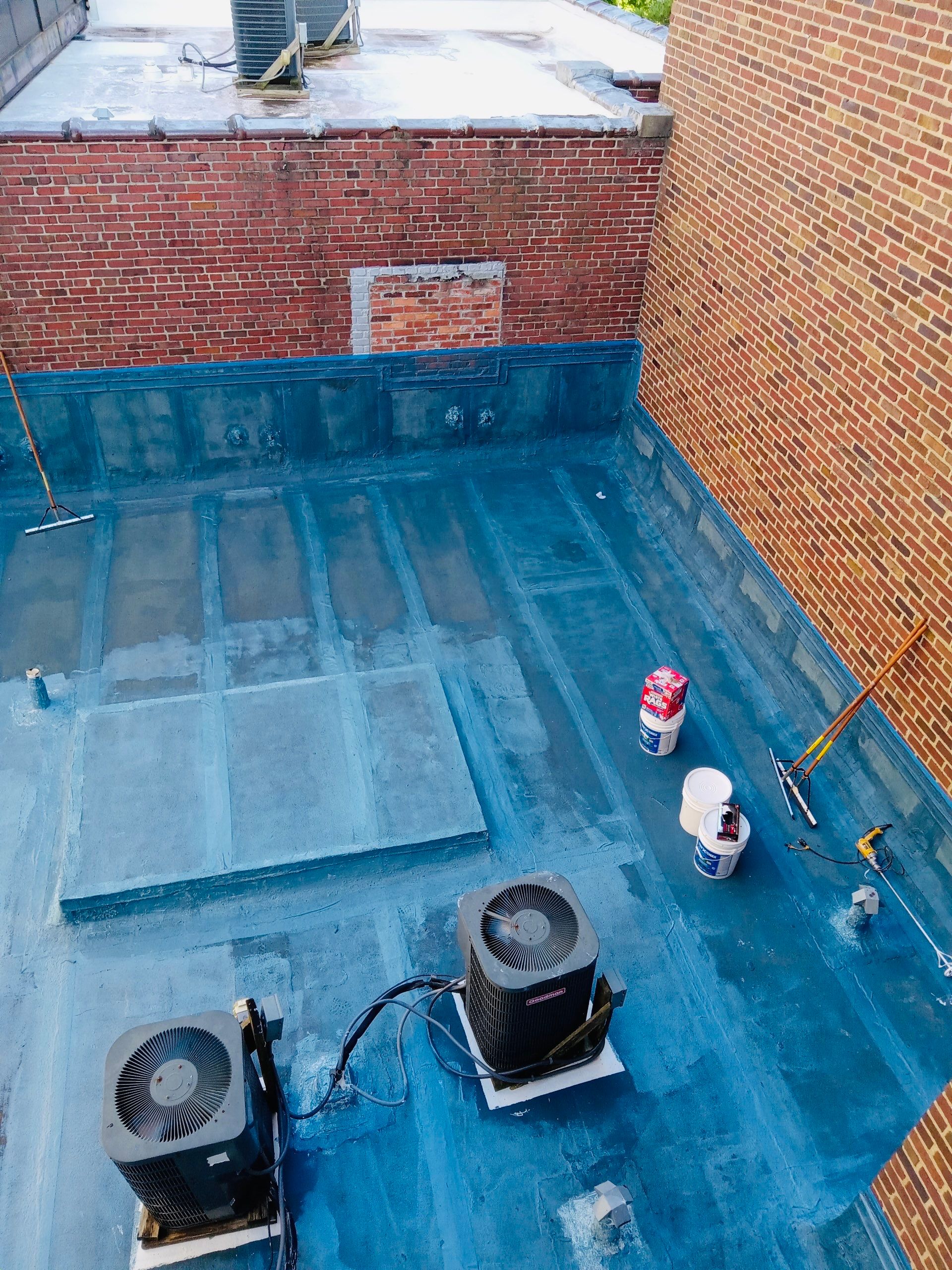 Commercial Roof Restoration – Kinston Hotel Apartments by S.W. Contracting & Consulting