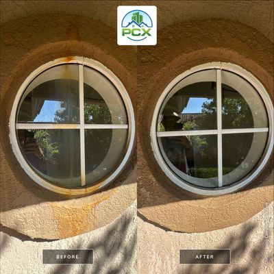 Rust removal, pressure washing, and window cleaning in Rancho Santa Margarita, CA