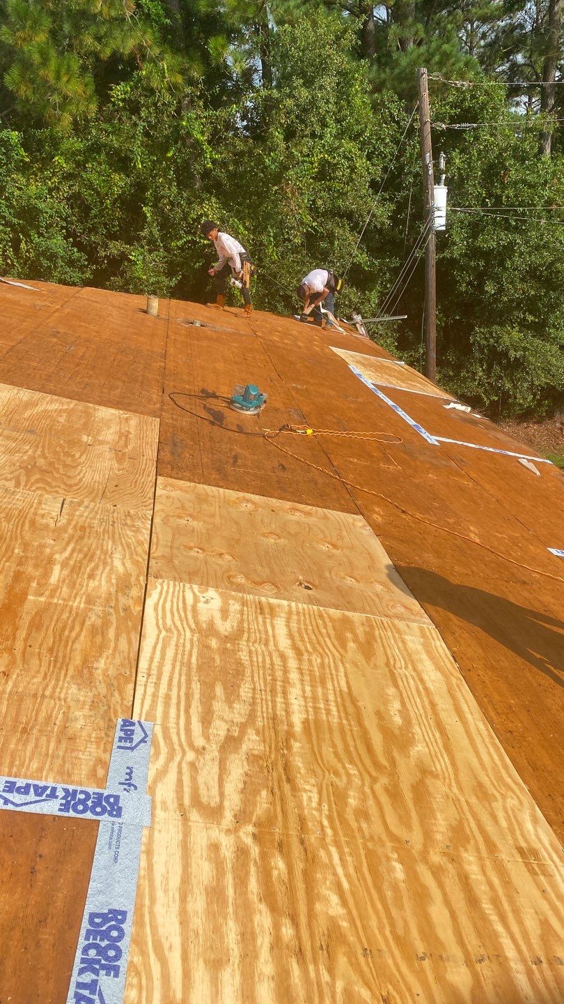 Commercial Roofing Installation using Roof Replacement by American Roofing & Construction LLC