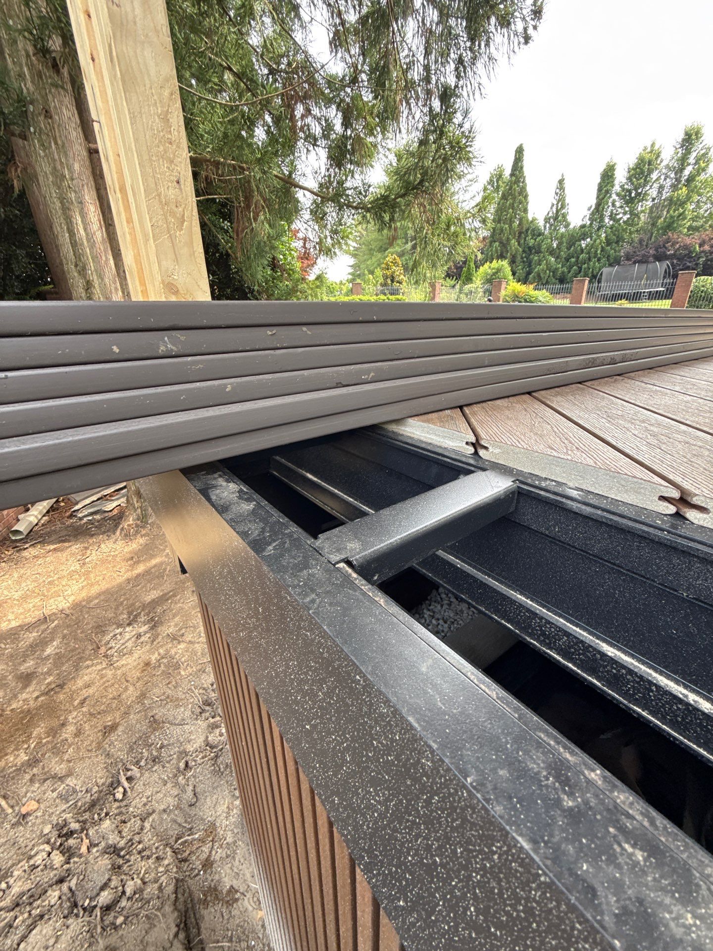 TimberTech Aluminum Deck Installation in Greer by Odio Custom Builders