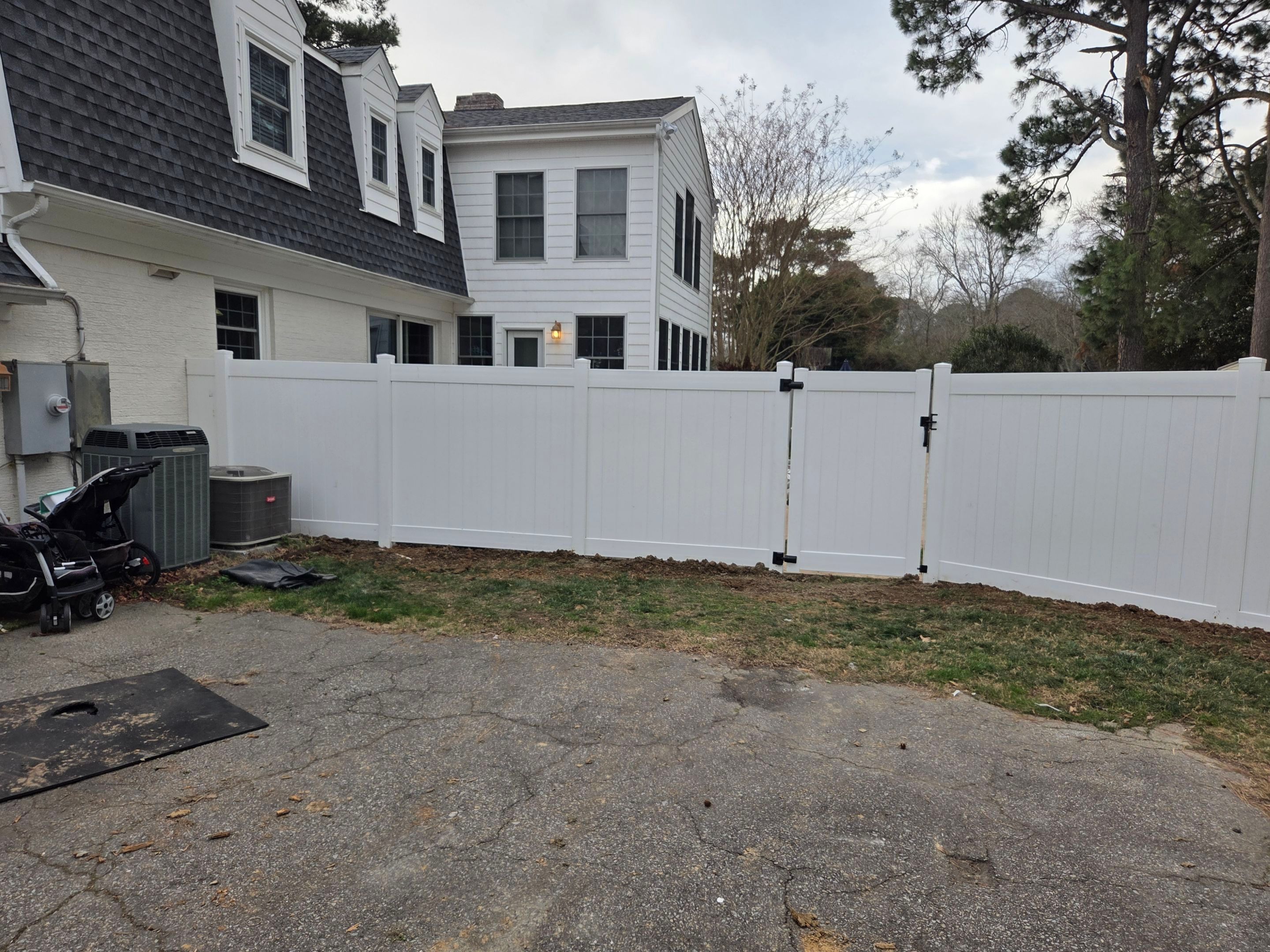 New Fence, Happy Pup, Peace of Mind by Tidewater Fence