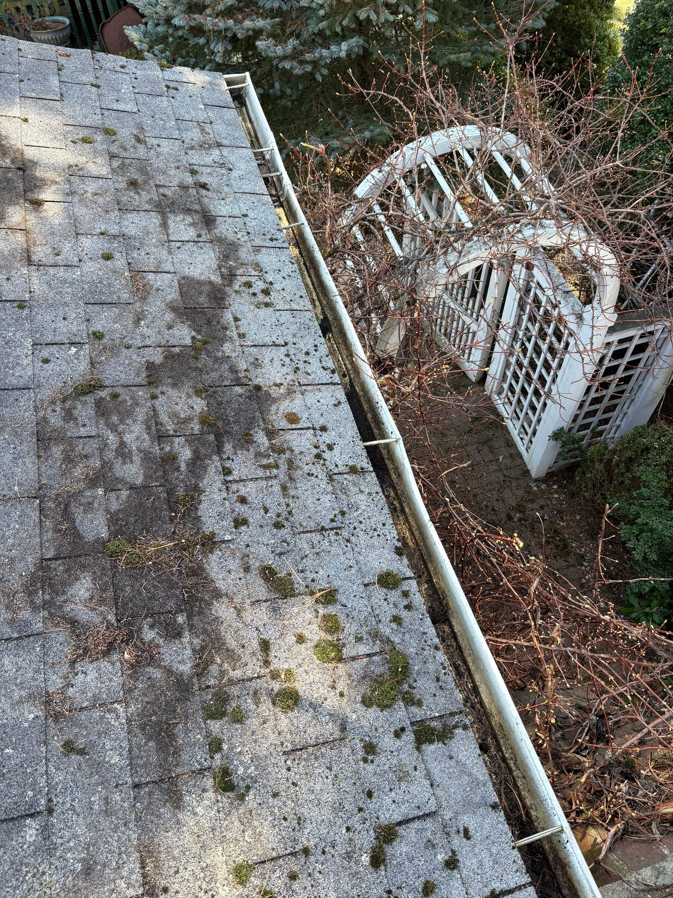 Gutter Cleaning in Garden City,NY.  by Above All Gutters 