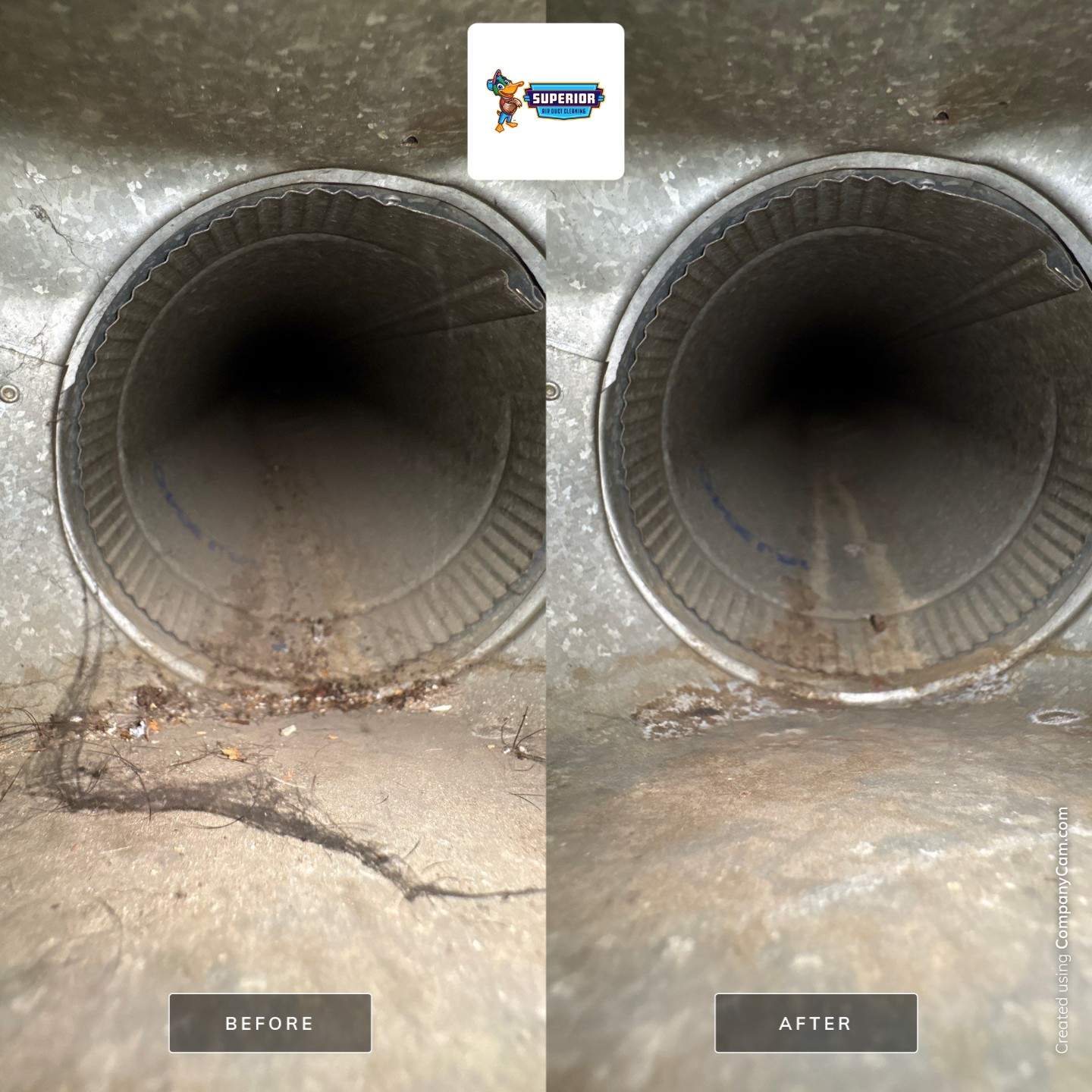 Air Duct Cleaning With a Vacuum Truck in New Waterford, OH by Superior Air Duct Cleaning