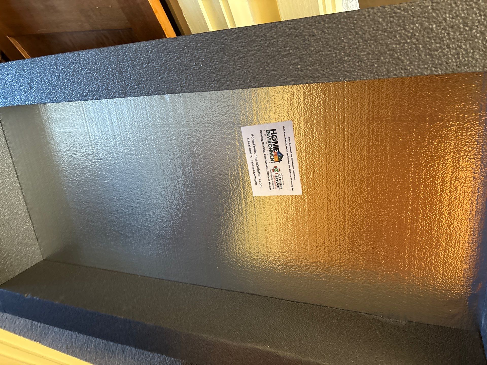 Attic sanitation and insulation upgrade in Houston, PA by Home Environment Solutions