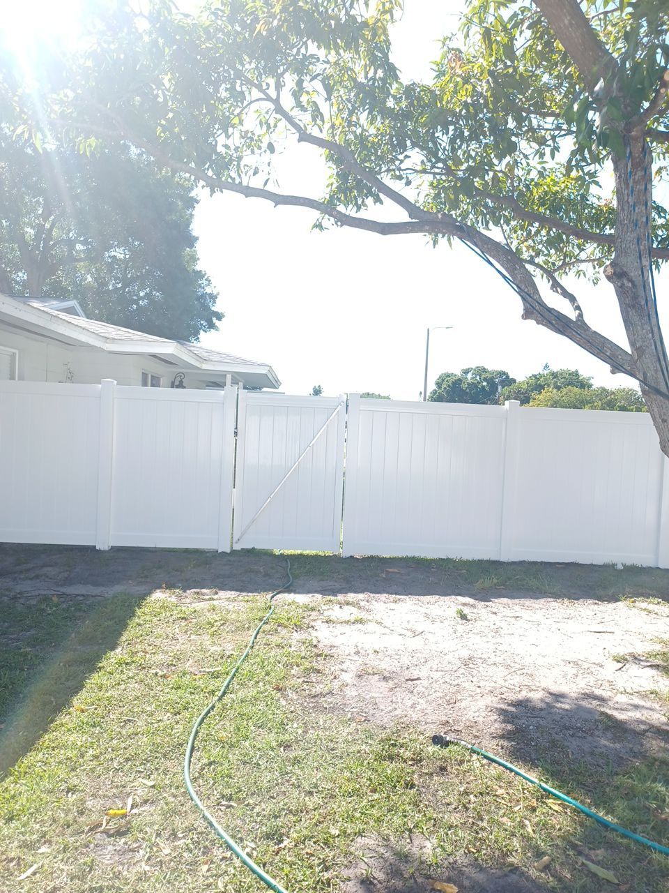 Bradenton, FL 6ft. Tall White Vinyl Privacy Fence by Asap fence and gates, LLC