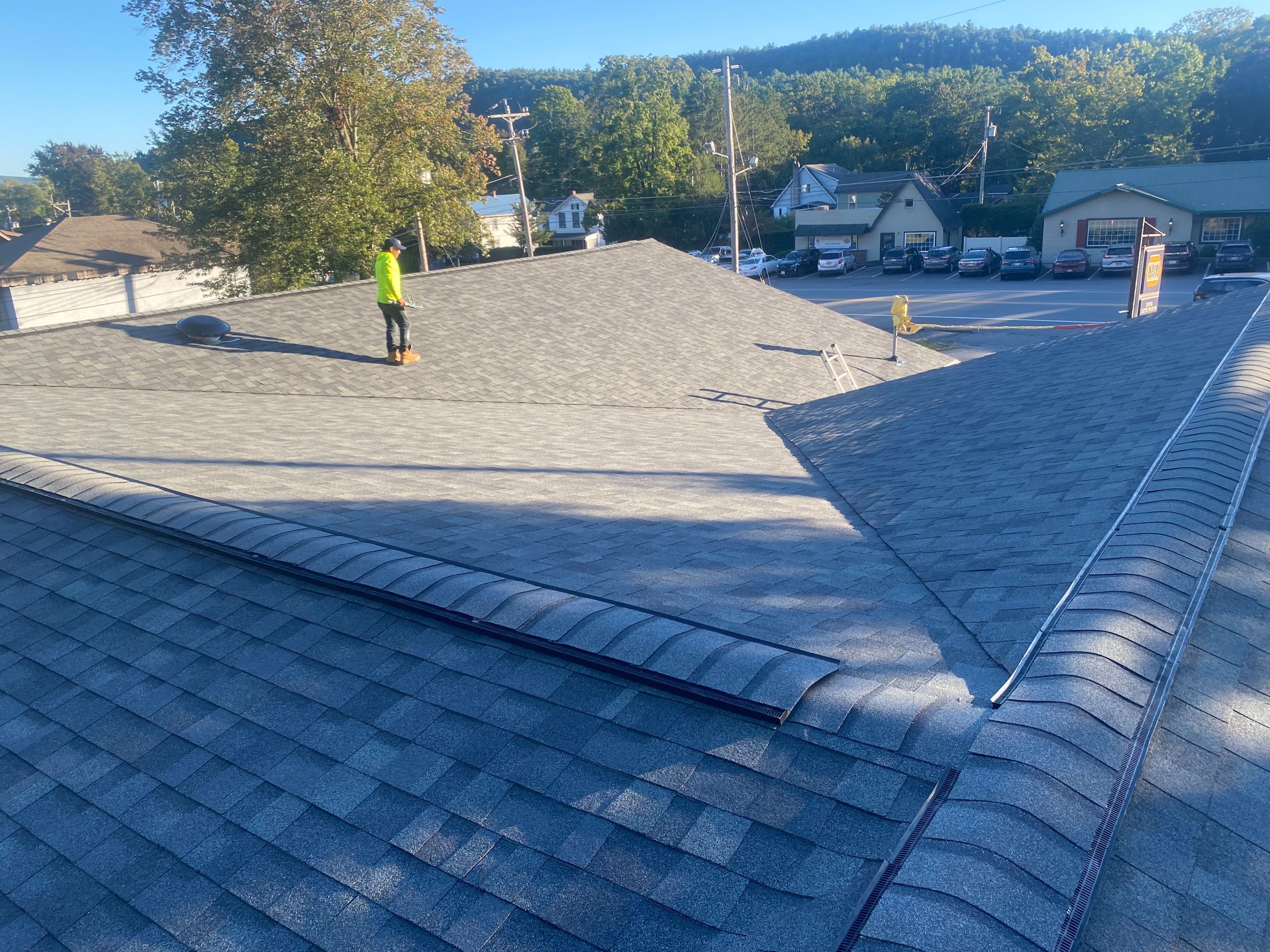 Commercial Roofing Installation using Owens Corning Duration by All Site Roofing
