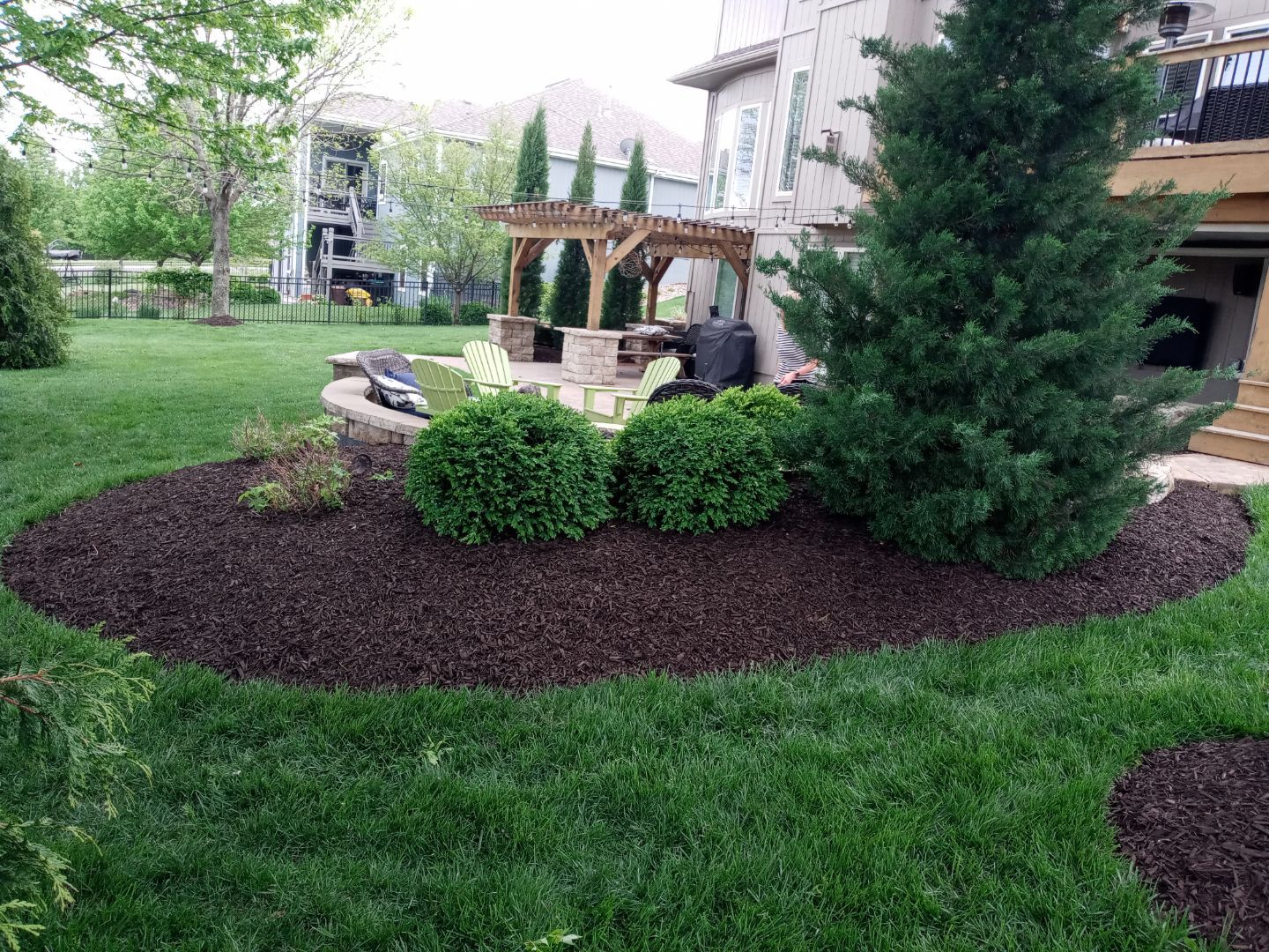 4 New Outdoor Living Areas by LAND ESCAPES LLC