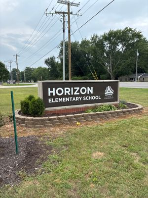 Horizon Elementary School Monument Signage and Retaining Wall Installation