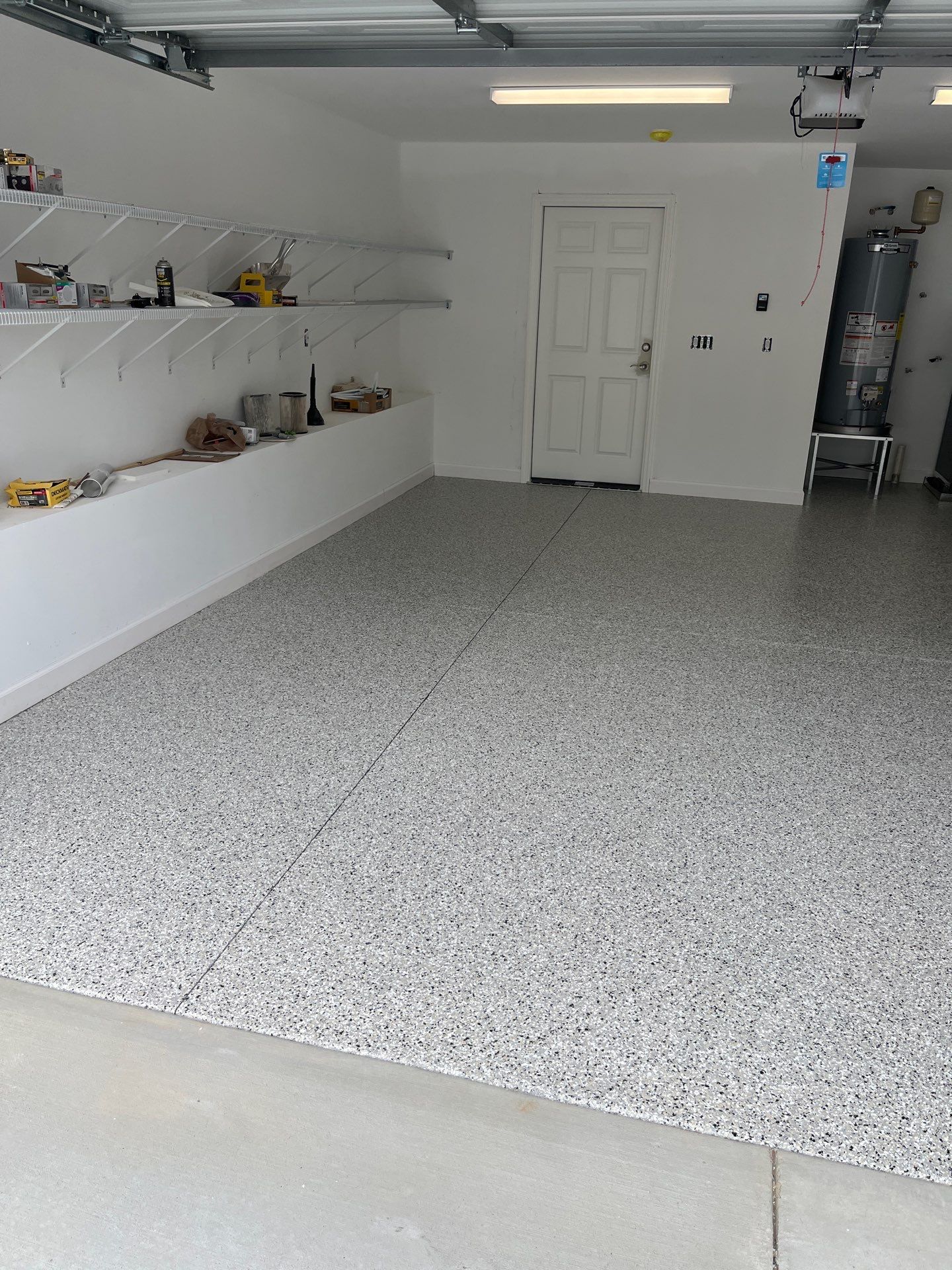 Garage Floor Coating using Cabin Fever by My Garage Floor Guys