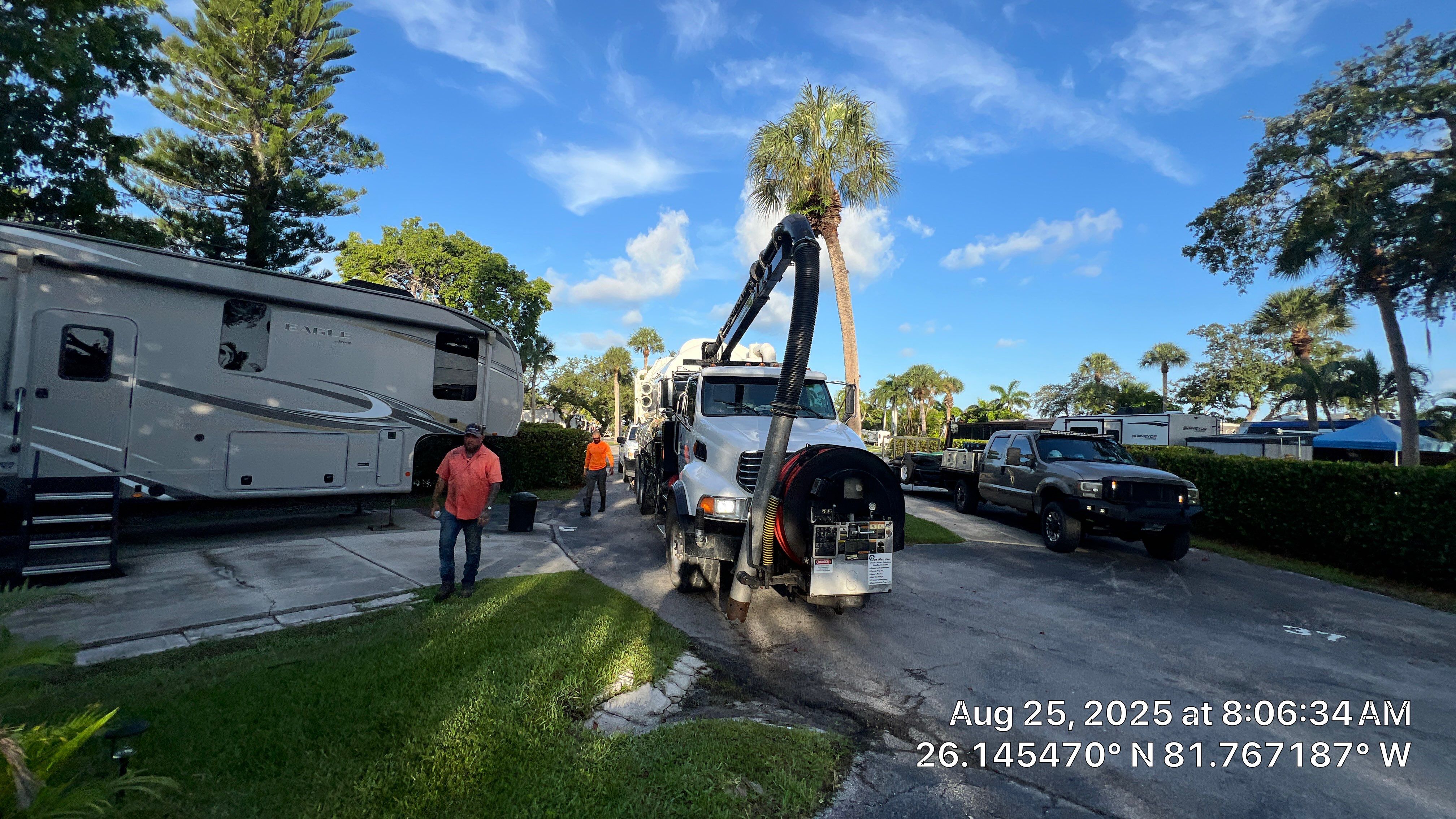 Naples RV Resort Stormwater System Maintenance  by Don Mar, Inc. Storm Water Solutions