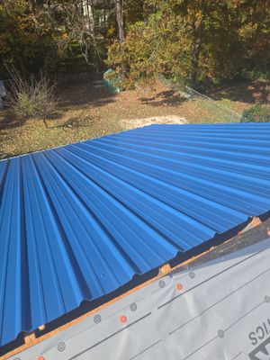 Metal Roof Installation in Pinson
