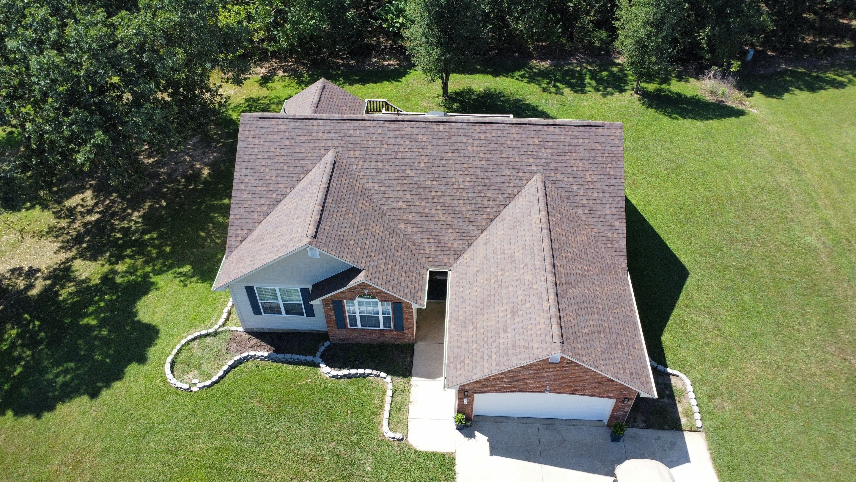 Residential Roofing & Gutter + Downspouts Install by Titan Commercial & Residential Roofing 