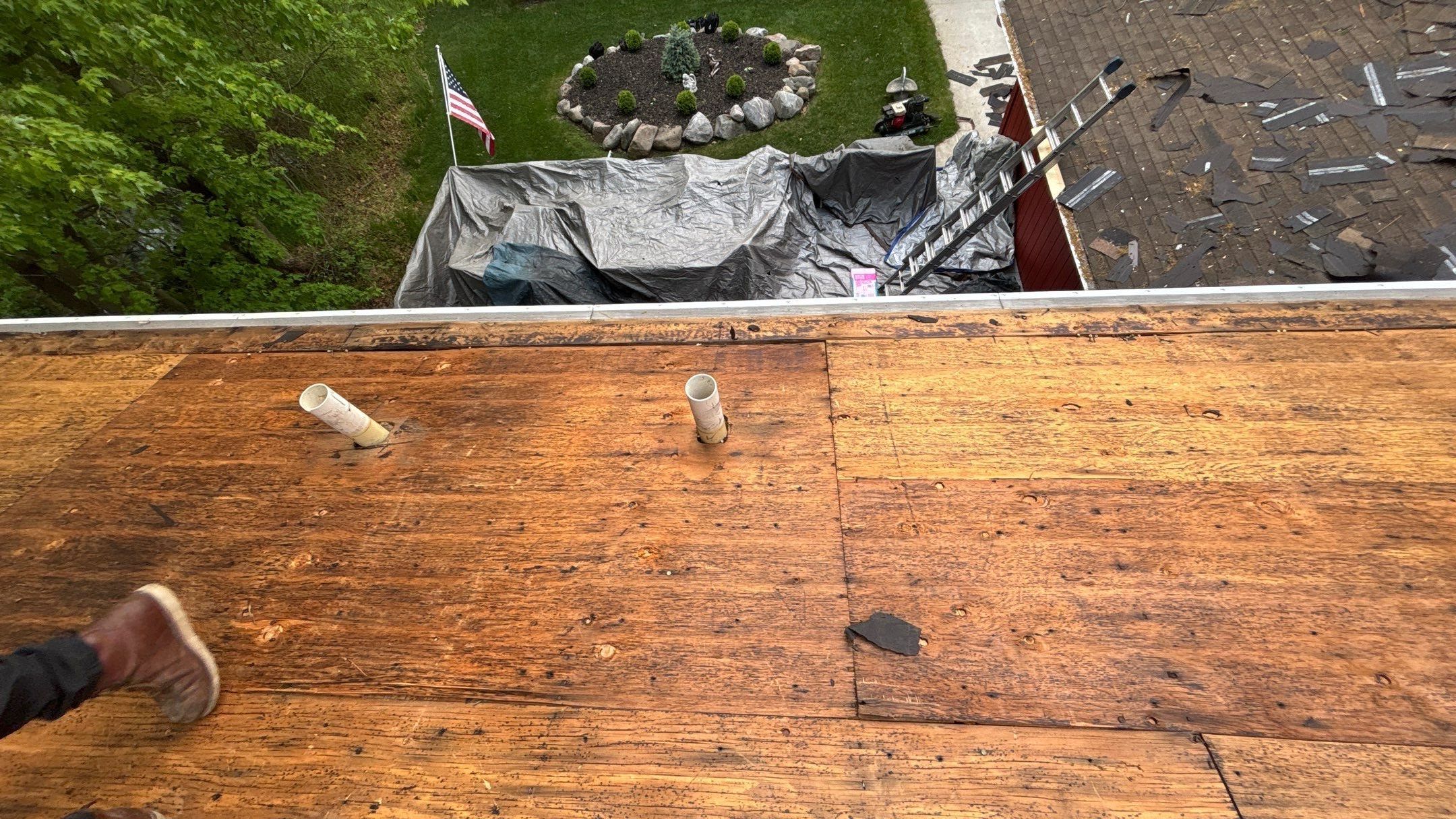 Roof Replacement using Owens Corning Storm Cloud by 180 Contractors