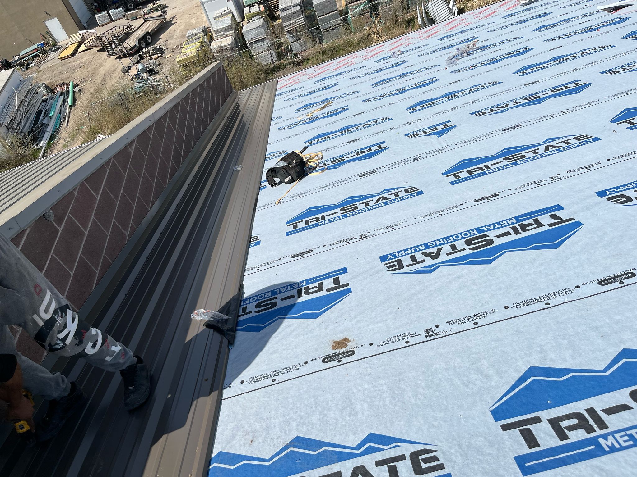 Commercial Roof Replacement – PBR Metal Panels After Hail Damage by ASAP Roofing & Exteriors