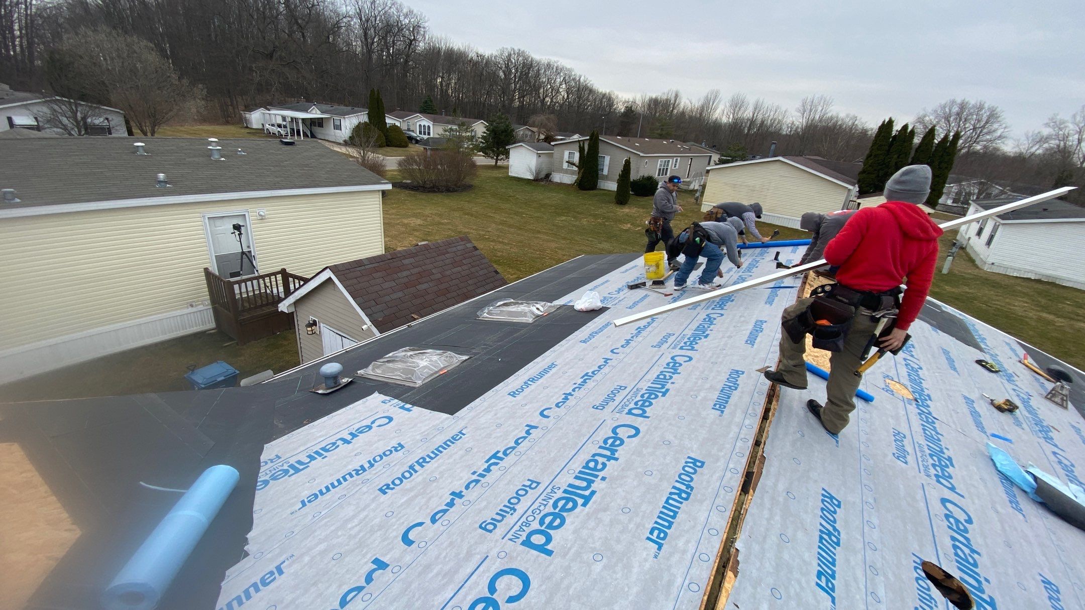 Roof Replacement using CertainTeed Landmark by 180 Contractors