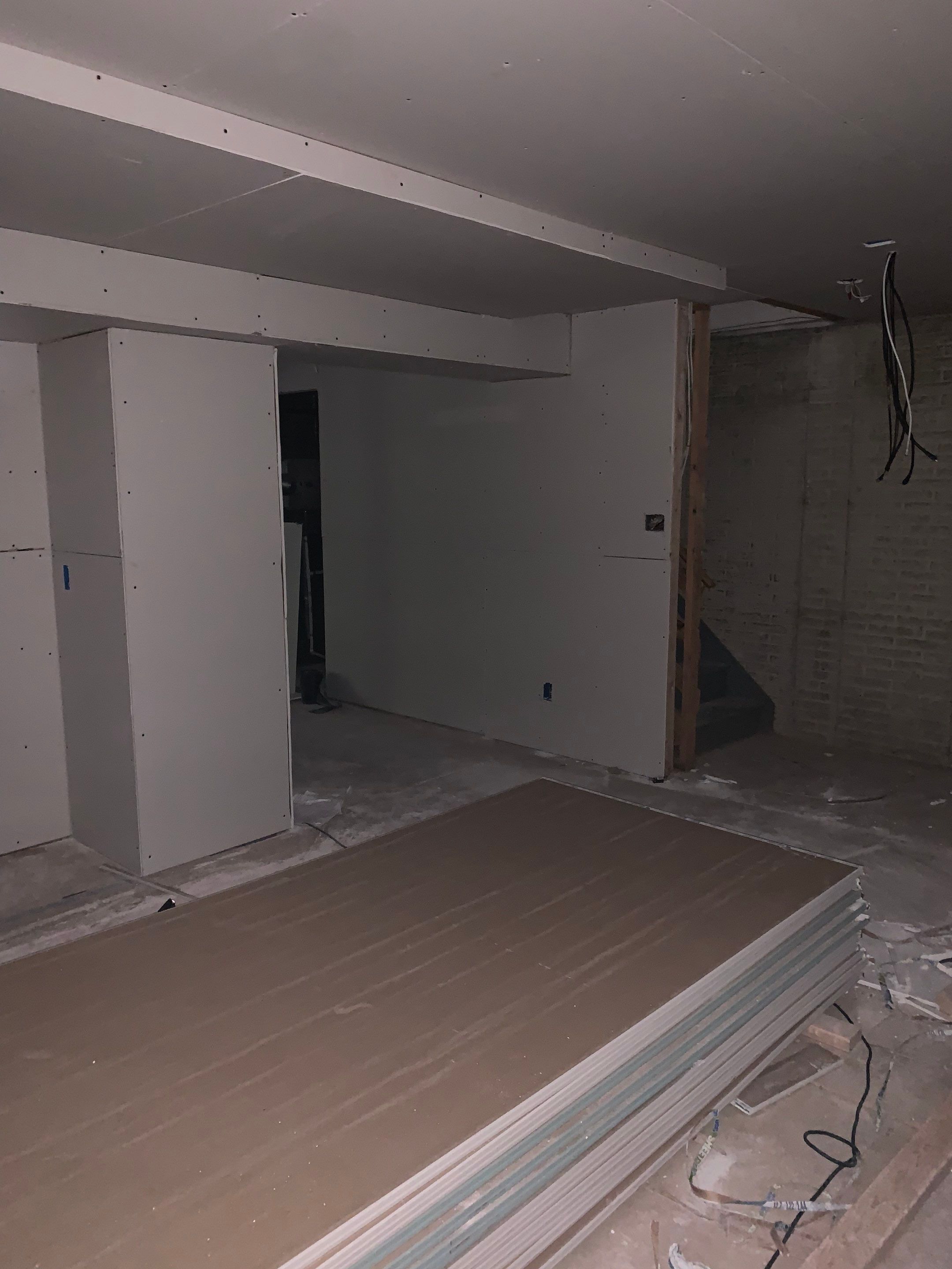 Complete Basement Buildout by The Smet Companies, LLC