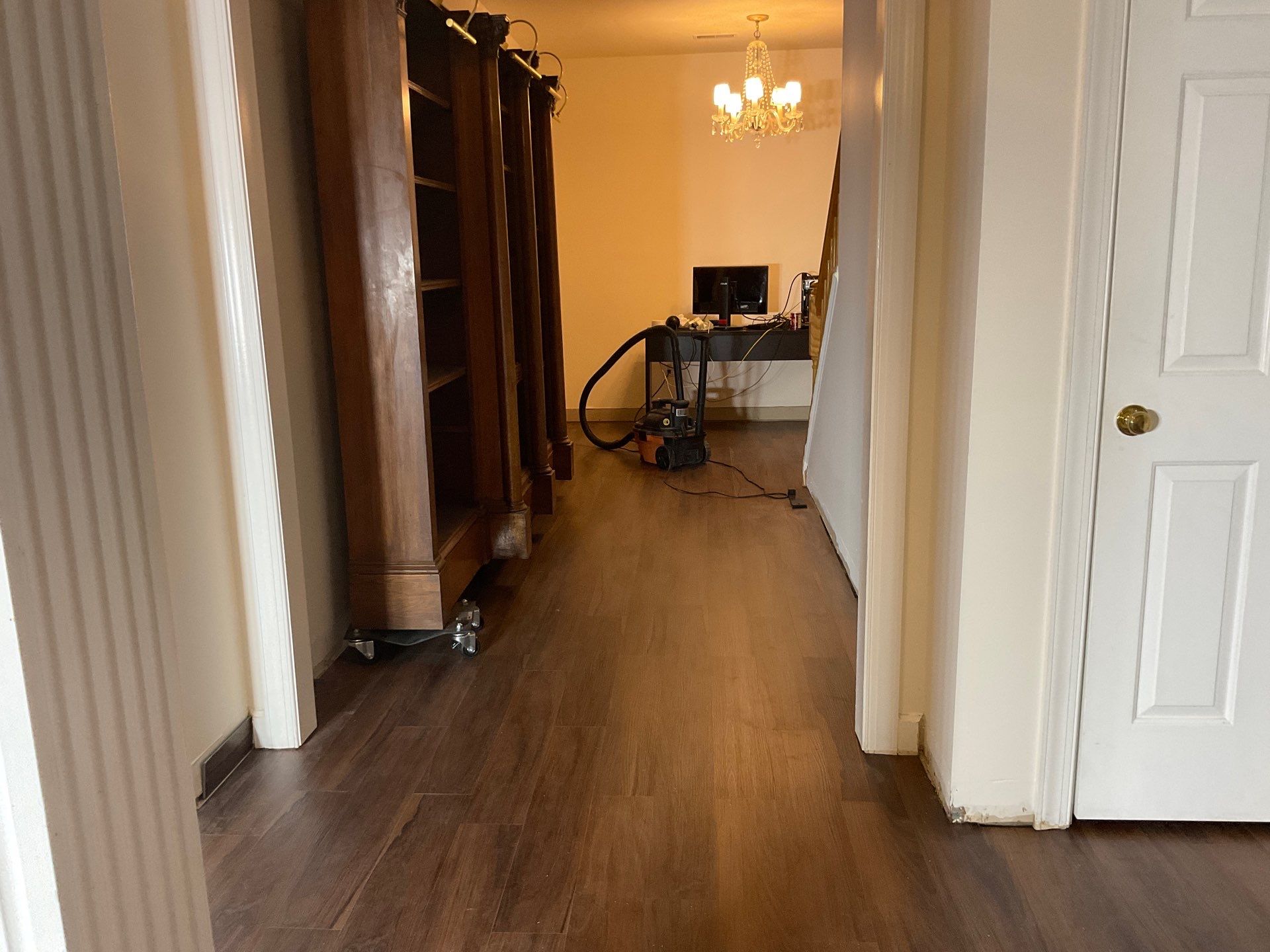 New Gutters, New Floor, New steps, New Paint job by Alpha Design Services
