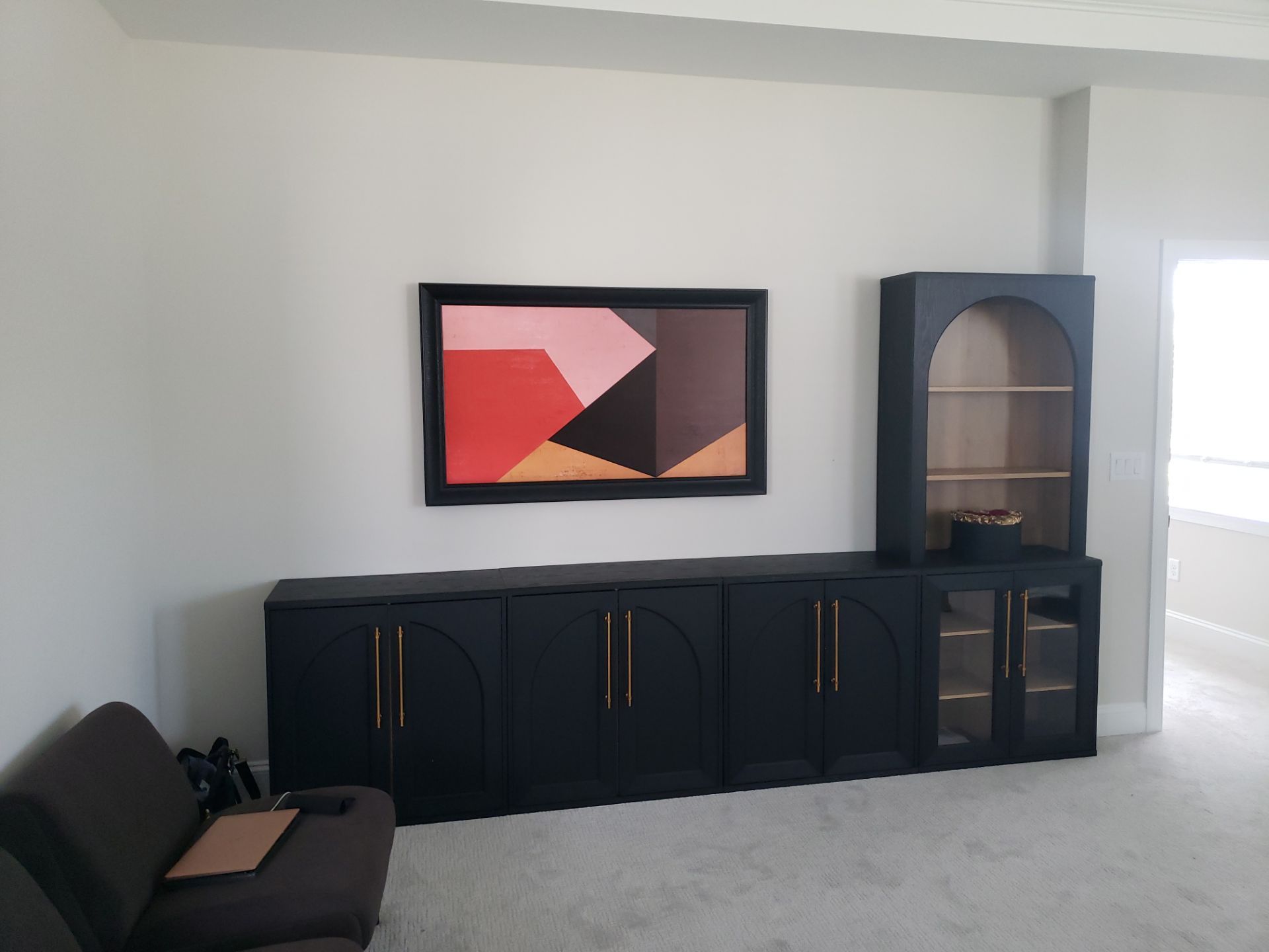 Art & Tech Combined! Picture TV Mounting! 🖼️📺 by A Step Above Handy LLC