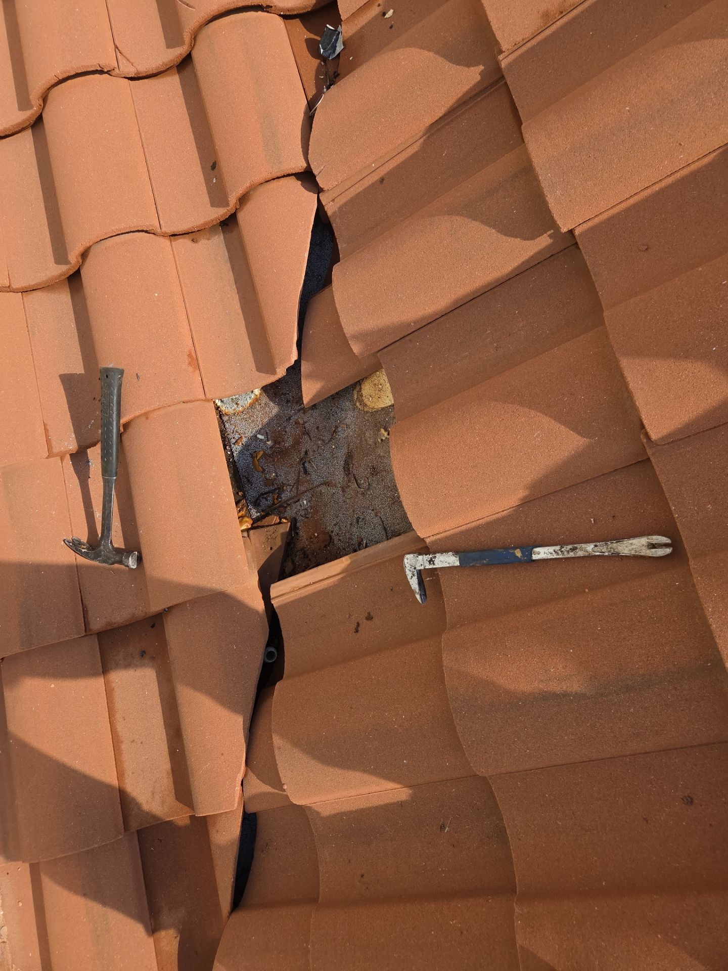 Clay Tile Roof Repair and Ridge Cap Maintenance in Boca Raton by Aastro Roofing