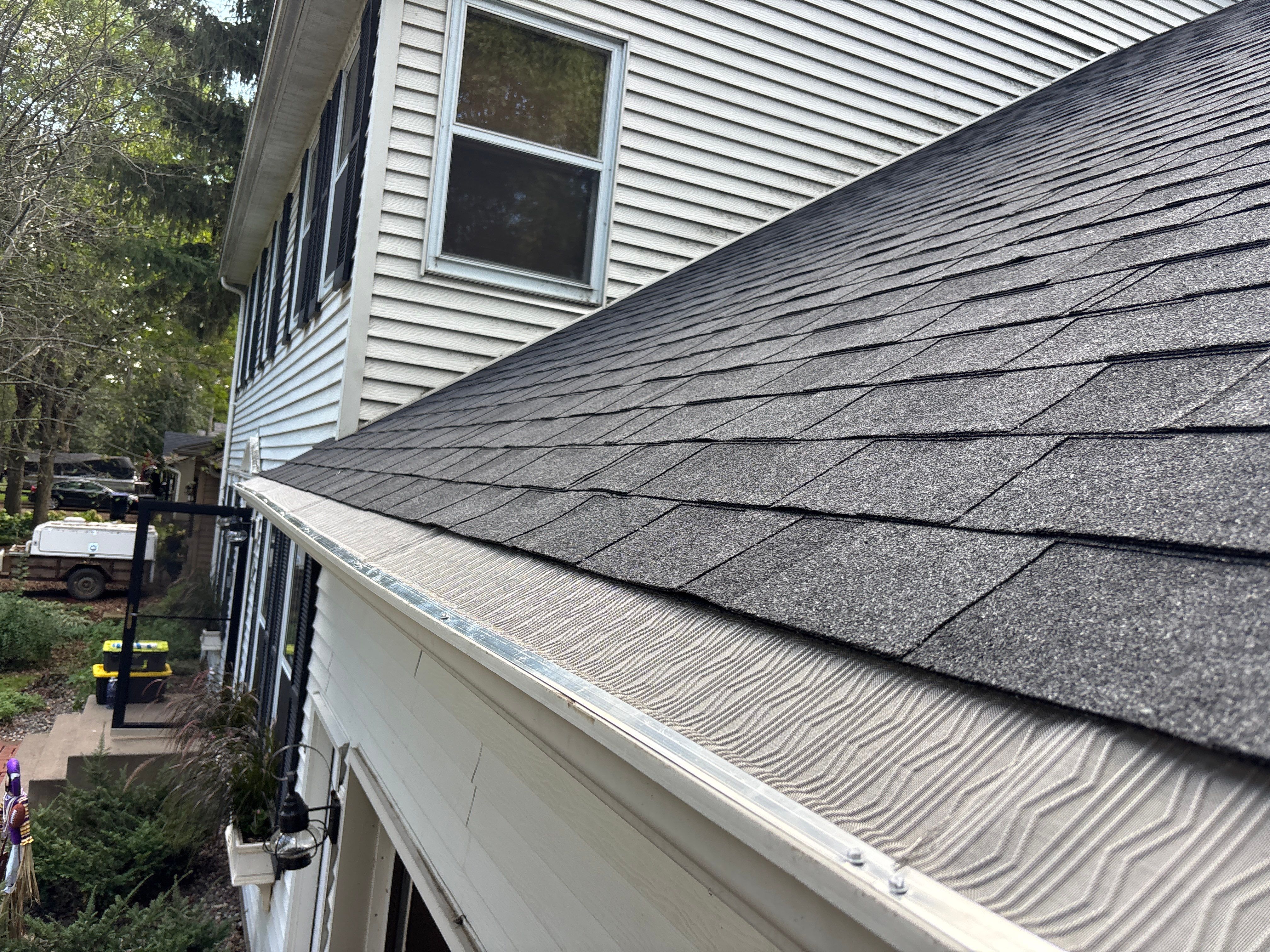 Leaf Blaster Pro Gutter Cover Installation – Monticello, MN by Next Level Seamless Gutters / Exteriors Inc.