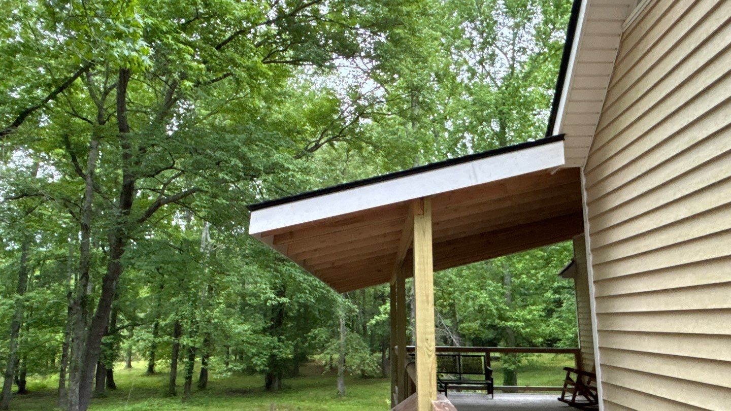 Roof Replacement and cover porch by Deerfield Roofing LLC