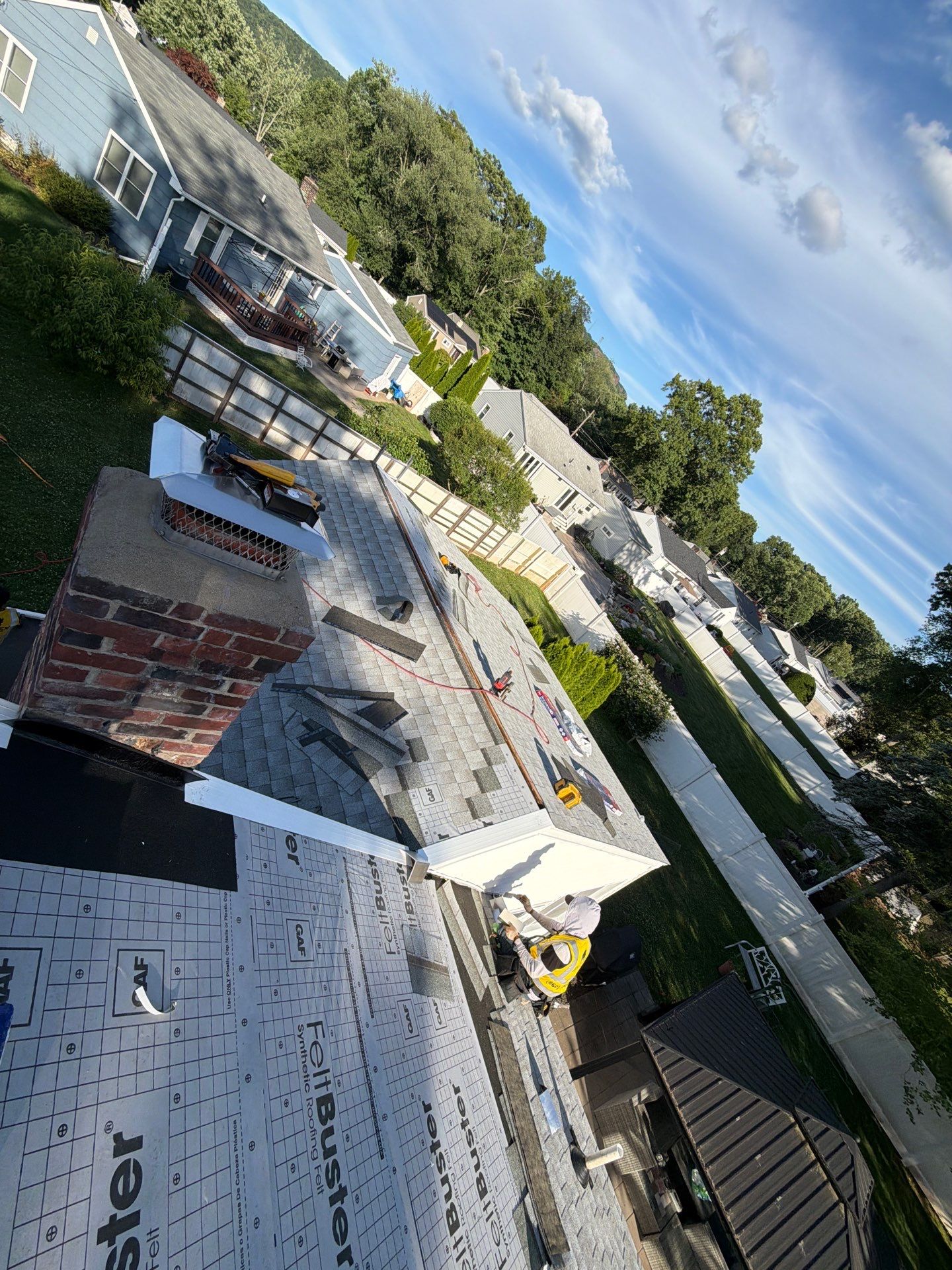 Project in Southington, CT by Elitex Roofing