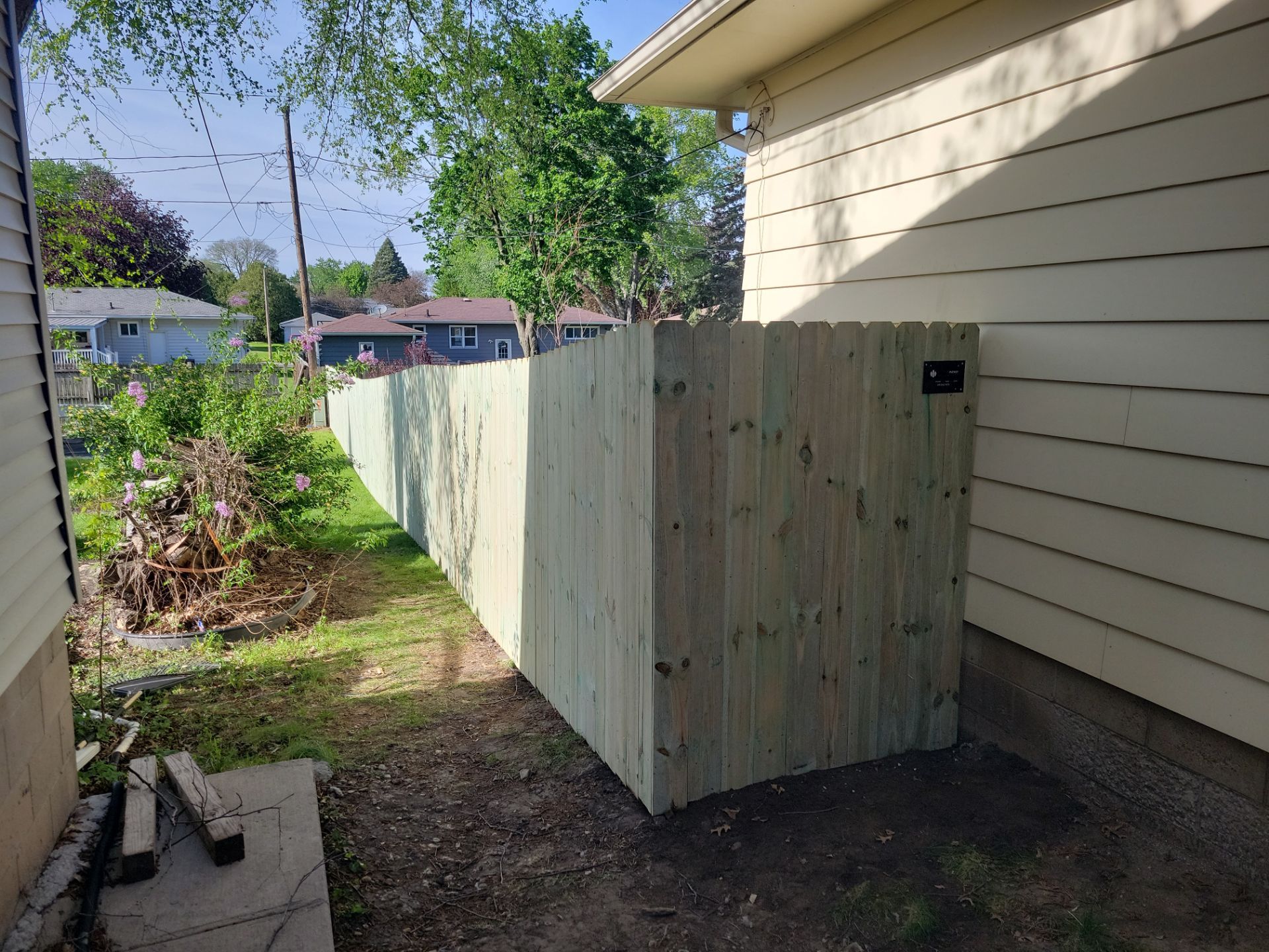 Project in Waterloo by Perfect Picket Fence and Stain