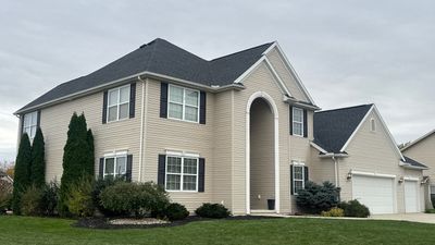 Residential Roofing Installation using GAF Timberline HDZ Charcoal