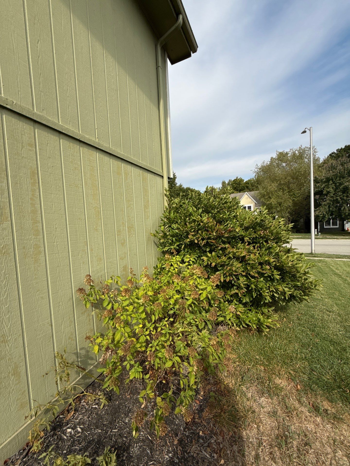 Split Entry in Smokey Ash Craneboard D7 by EEC  Windows, Siding & Roofing 
