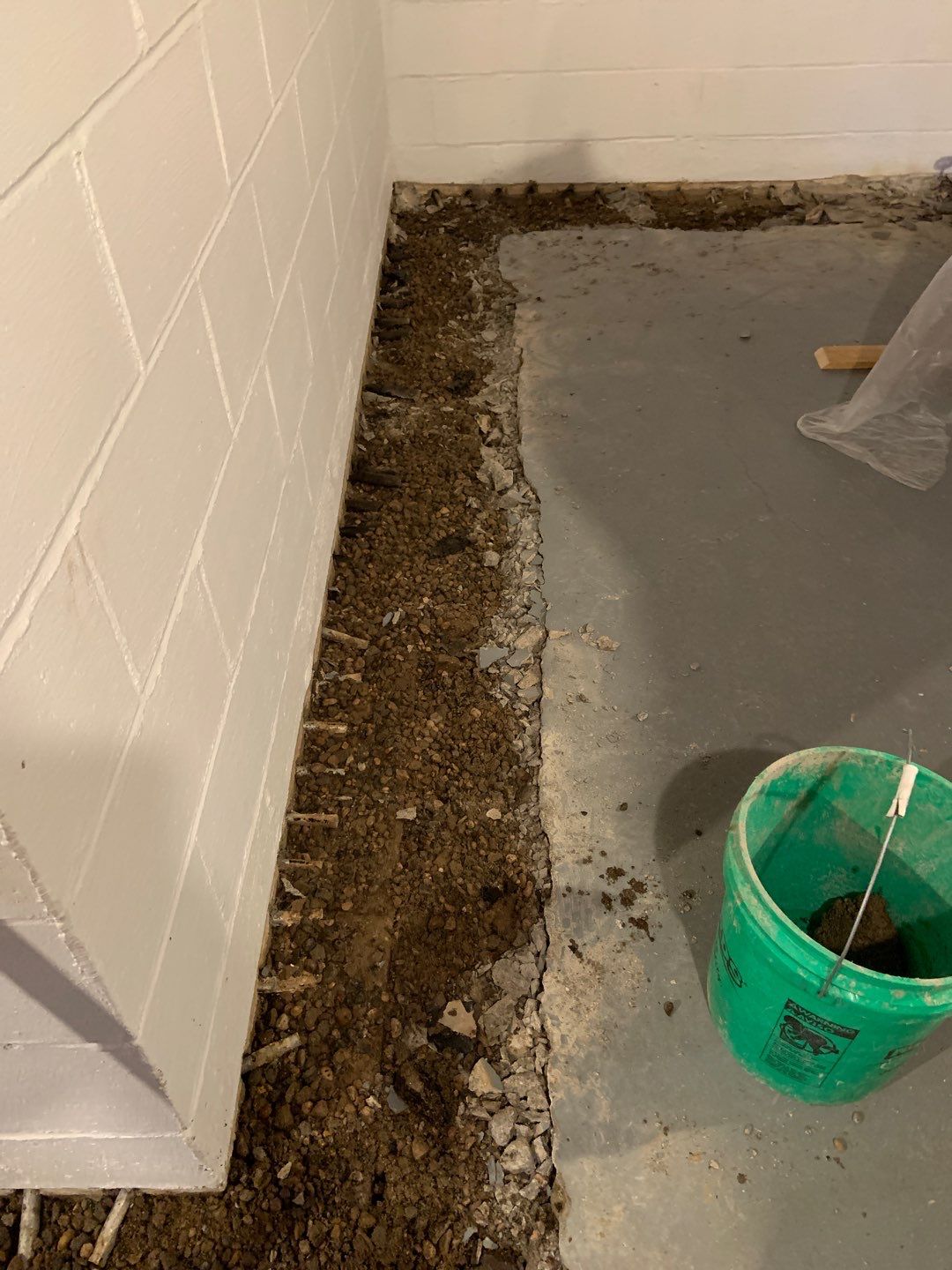 Custom Dual Sump System for Maggie by Waterproofing Northeast