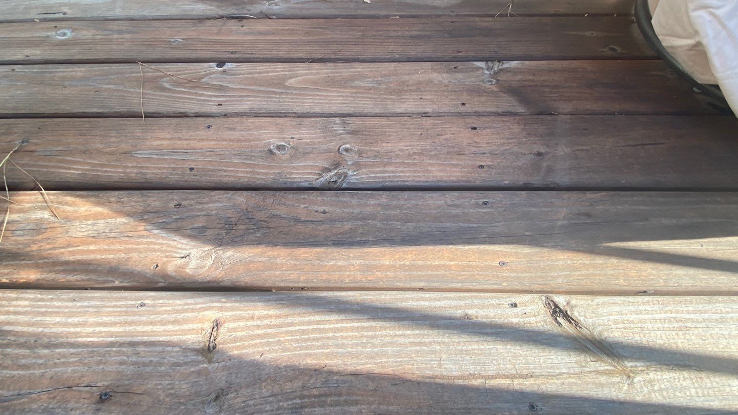 Weathered Deck using Wood Sealant by DuraSeal