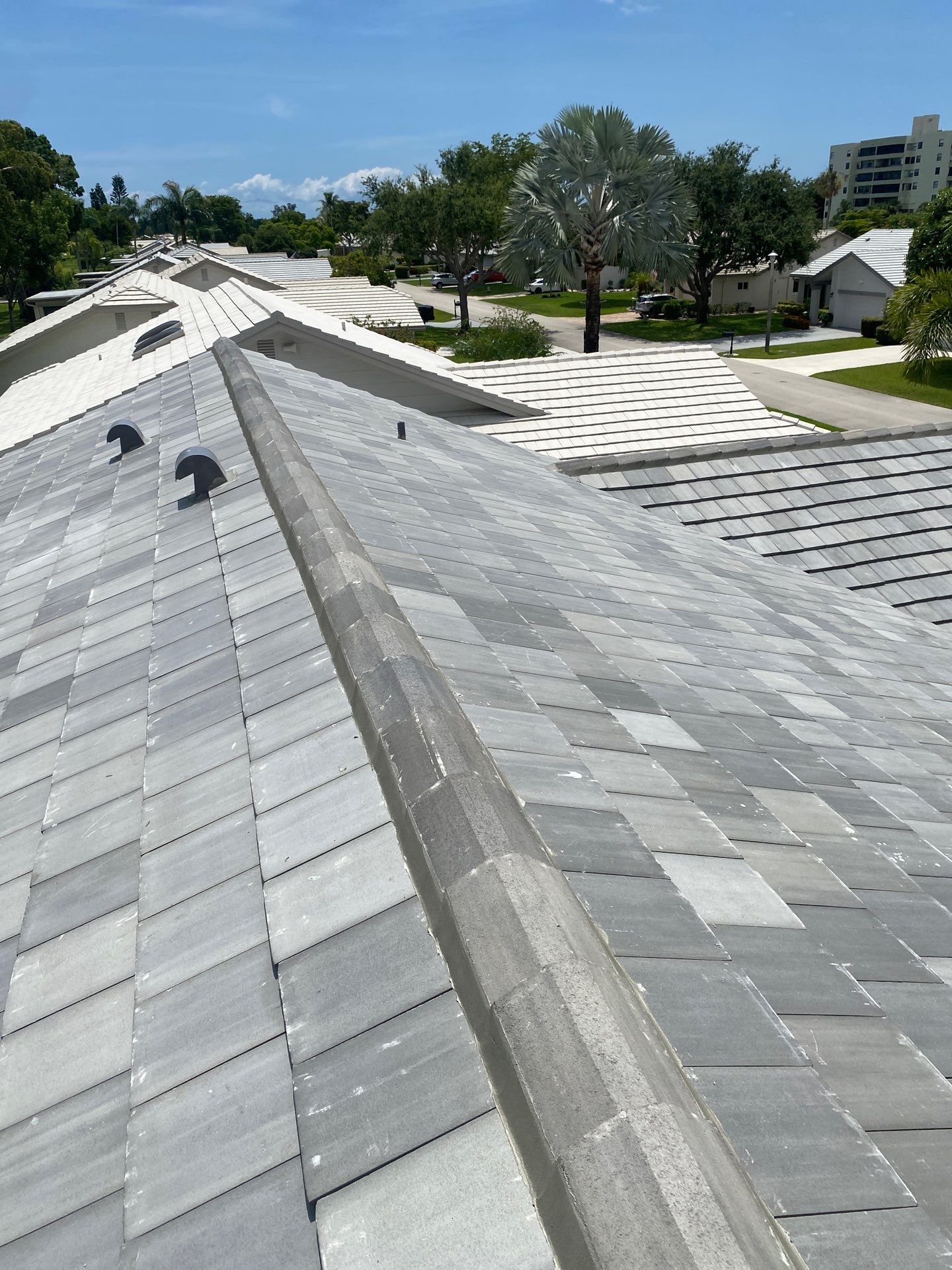 Residential Roofing Installation using Eagle Roofing Tile by BLUES BROTHERS ROOFING