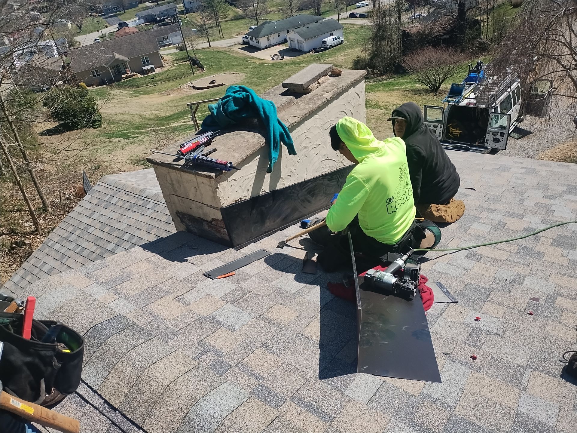 Residential Roofing Installation using Performance Shingles by Mr. Roofer