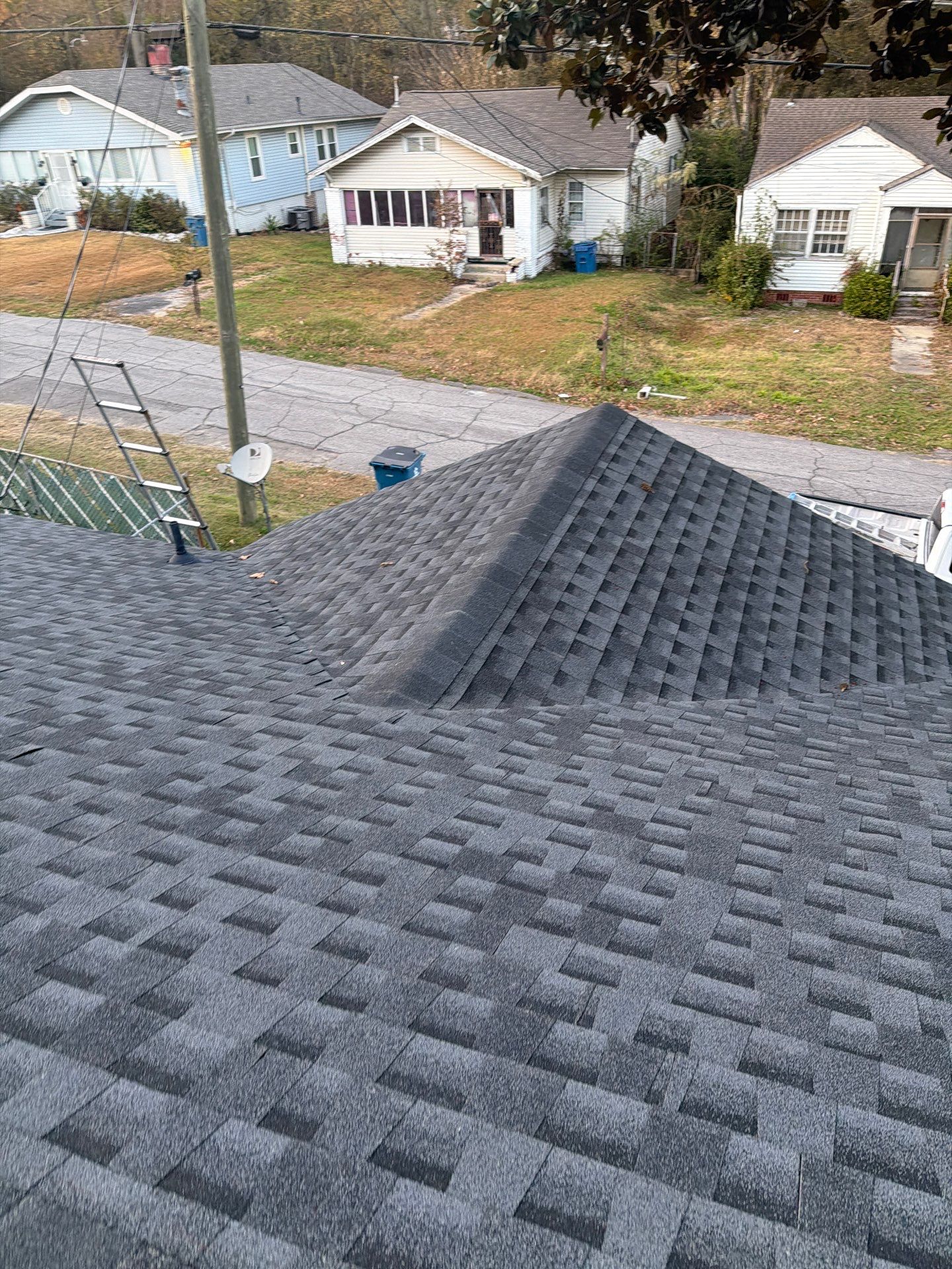 Roof Replacement in Midfield (Charcoal Shingles) by The Roofing Dudes