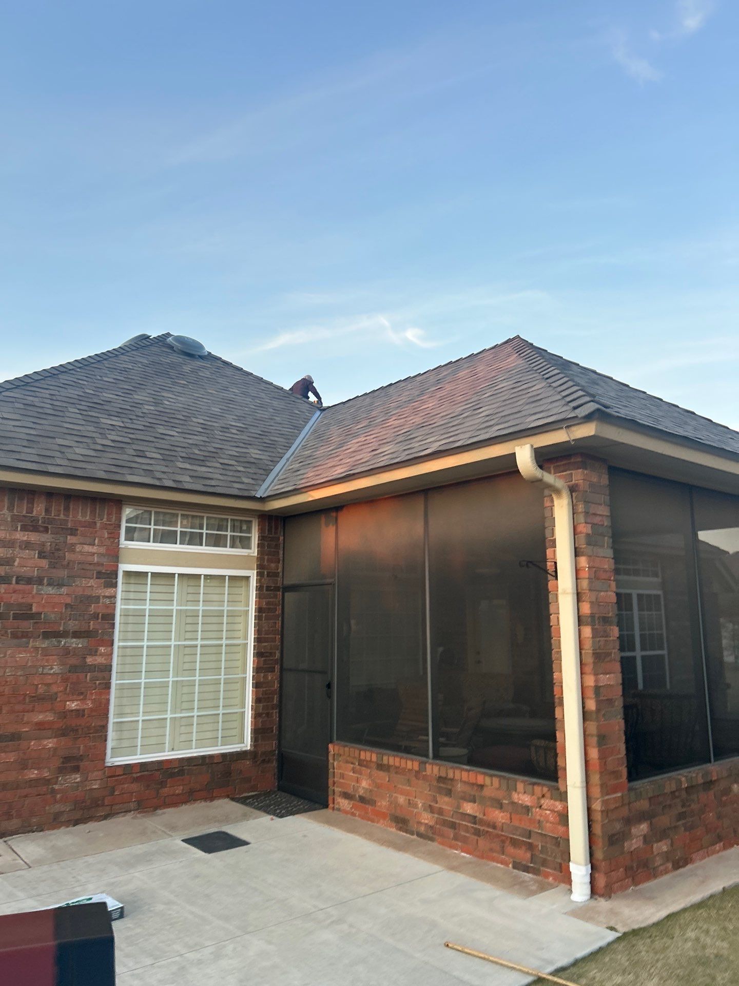 roof replacement in Edmond by McCann's Roofing and Construction