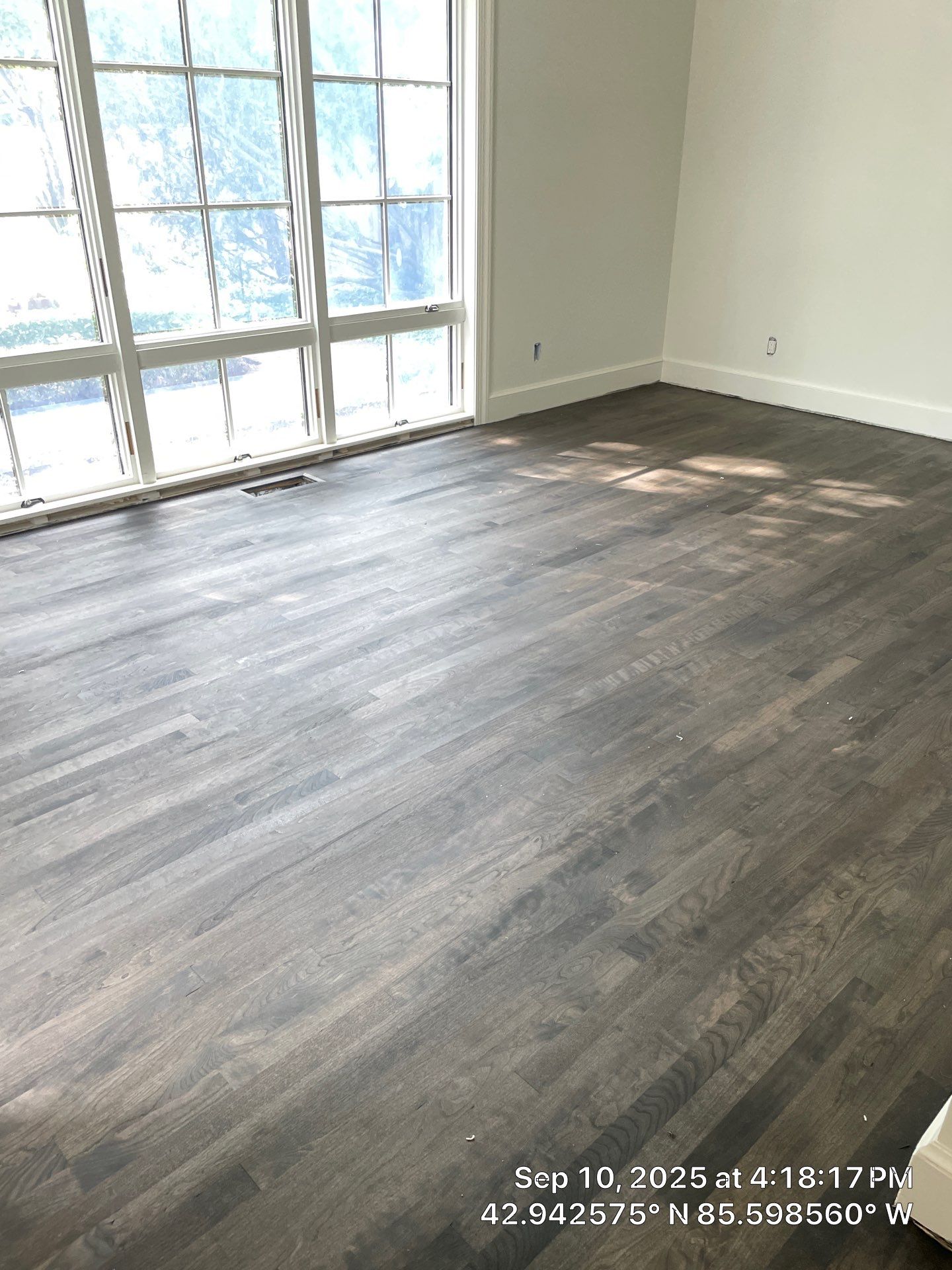 BEAUTIFUL PATTERN FLOORING handcrafted and installed in East Grand Rapids! by RTBaldwin Hardwood Floors