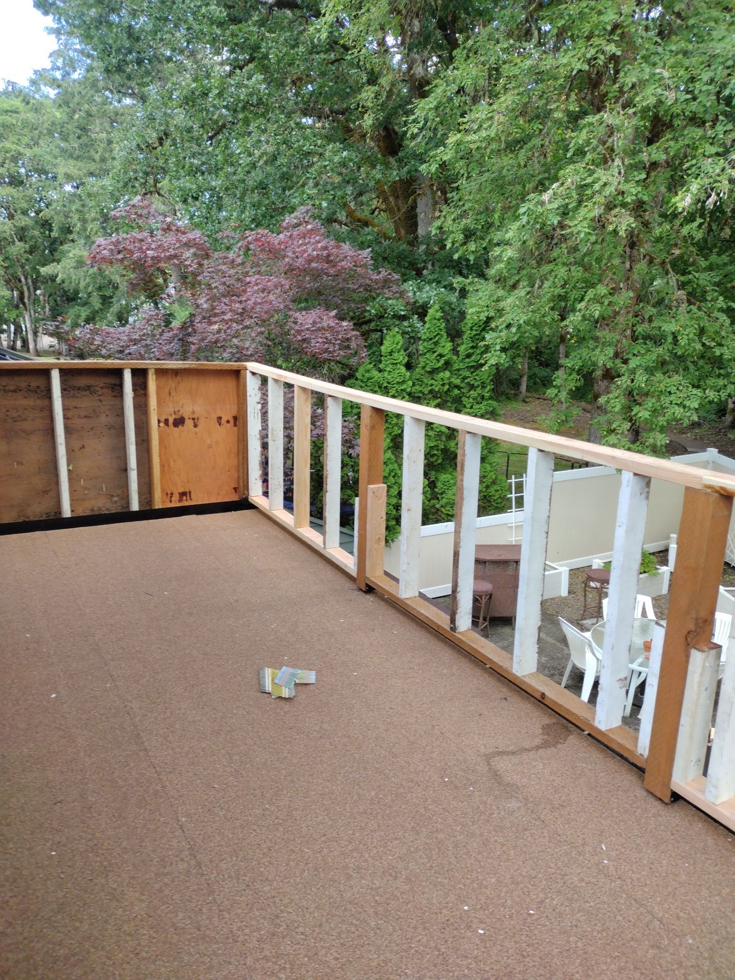 Residential Deck Replacement  using Certainteed Flintlastic SA Cap by Orezona Building & Roofing Company, Inc.