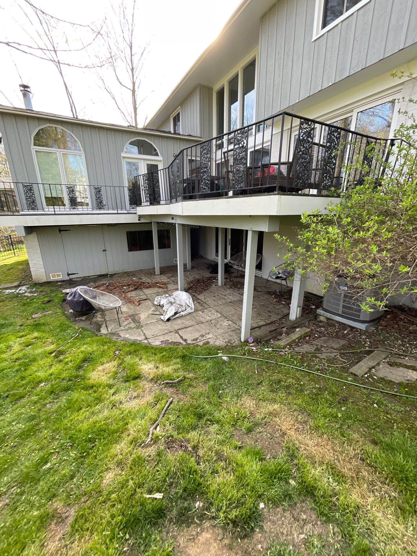 Deck Staining using Arborcoat Solid Stain by Callaway Contracting LLC