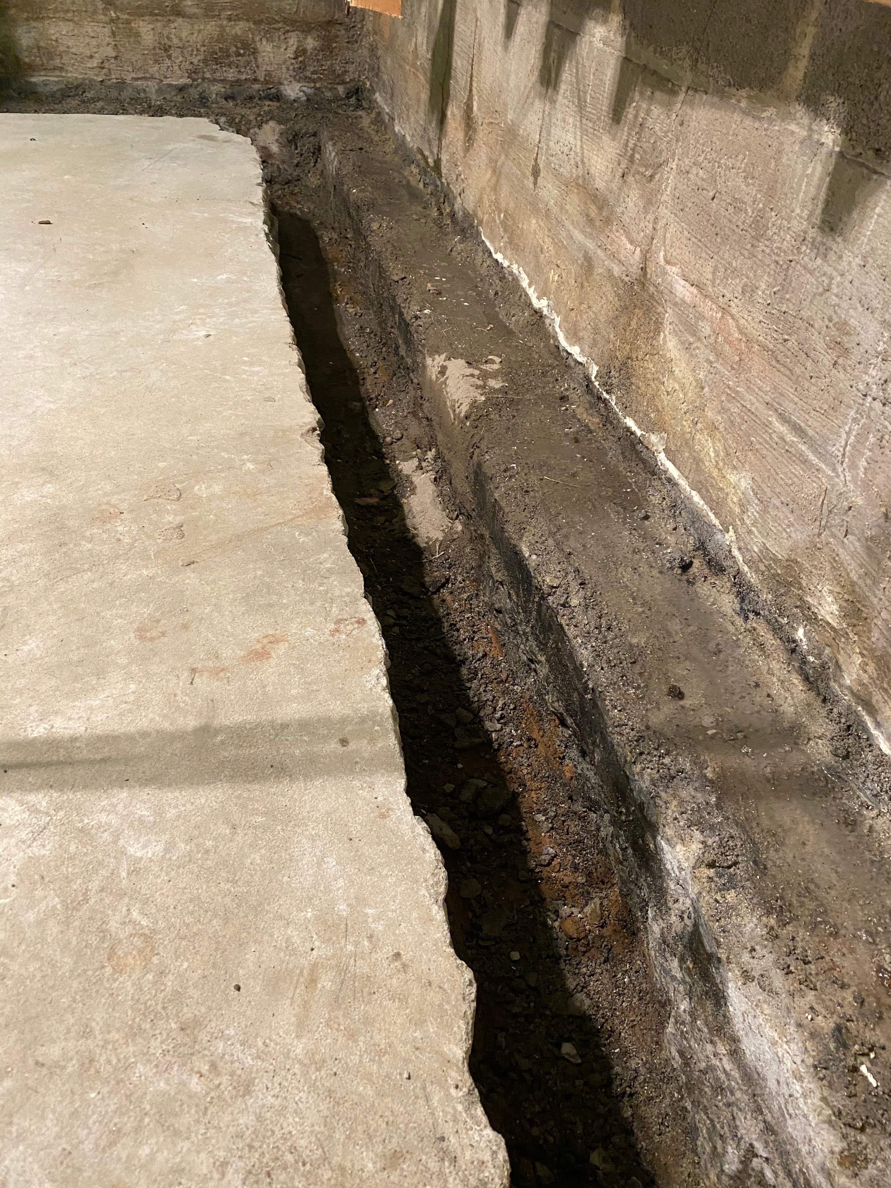 Interior French Drain Job in West Orange, NJ by Pure Service Pro, LLC 