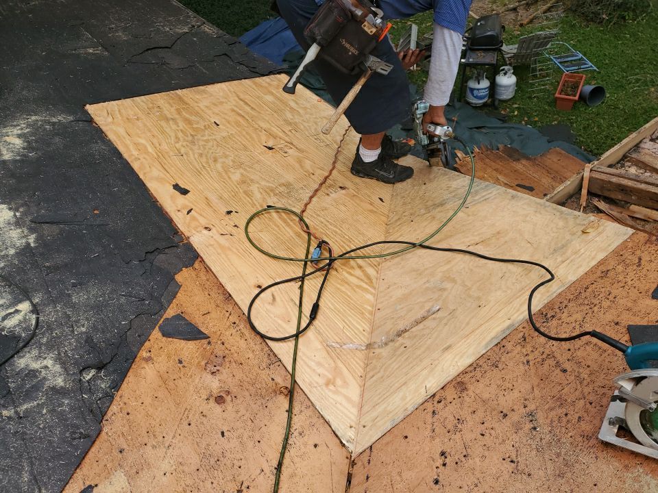 Residential Roofing Installation using Roof Replacement by American Roofing & Construction LLC