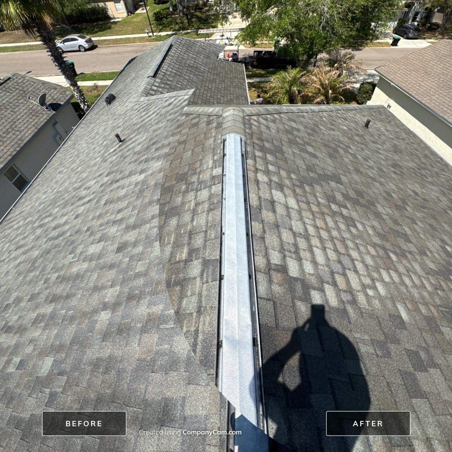 Shingle Roof Cleaning by Mallard Systems