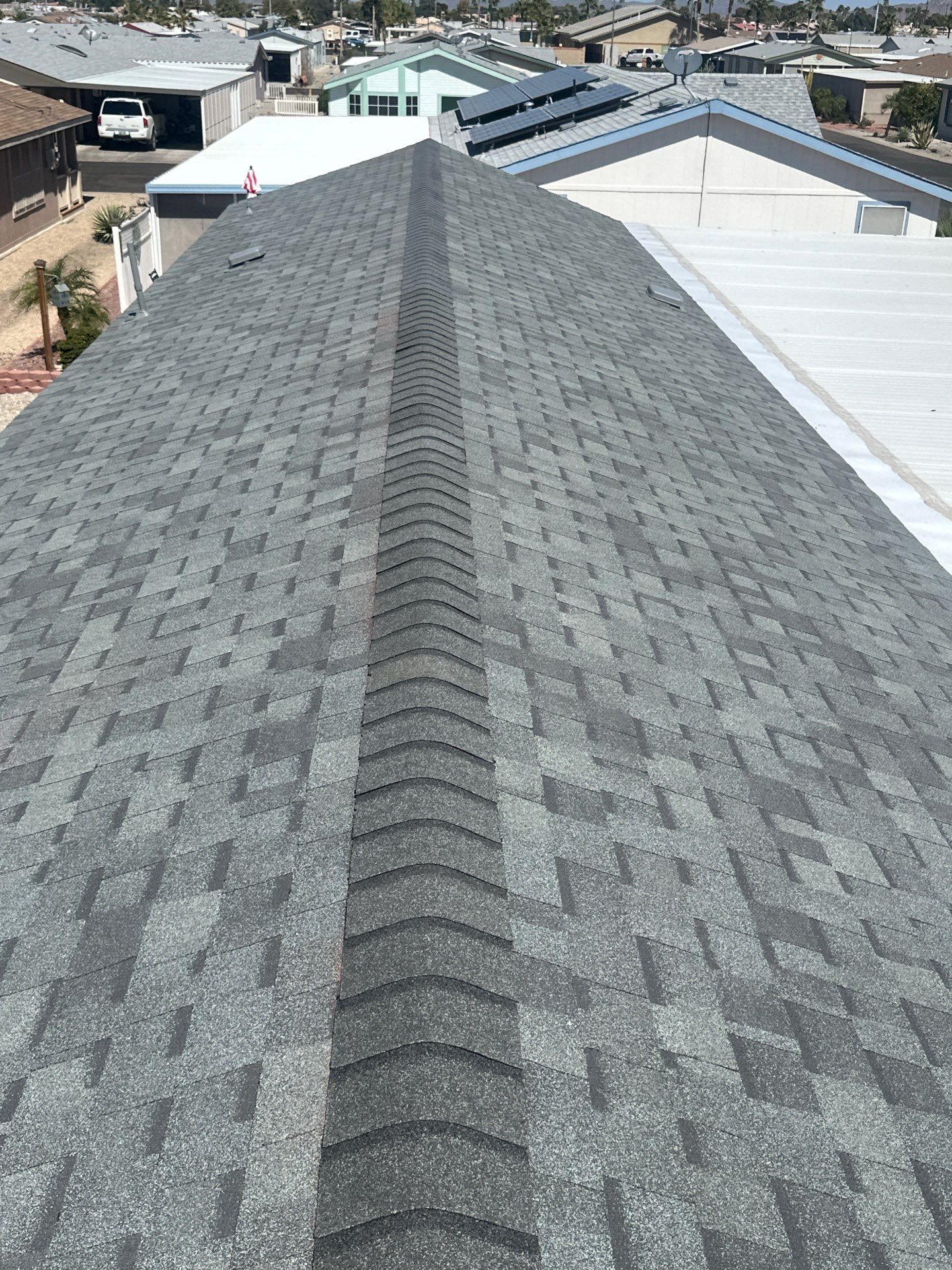 Pewter Gray Shingles by Reimagine Roofing